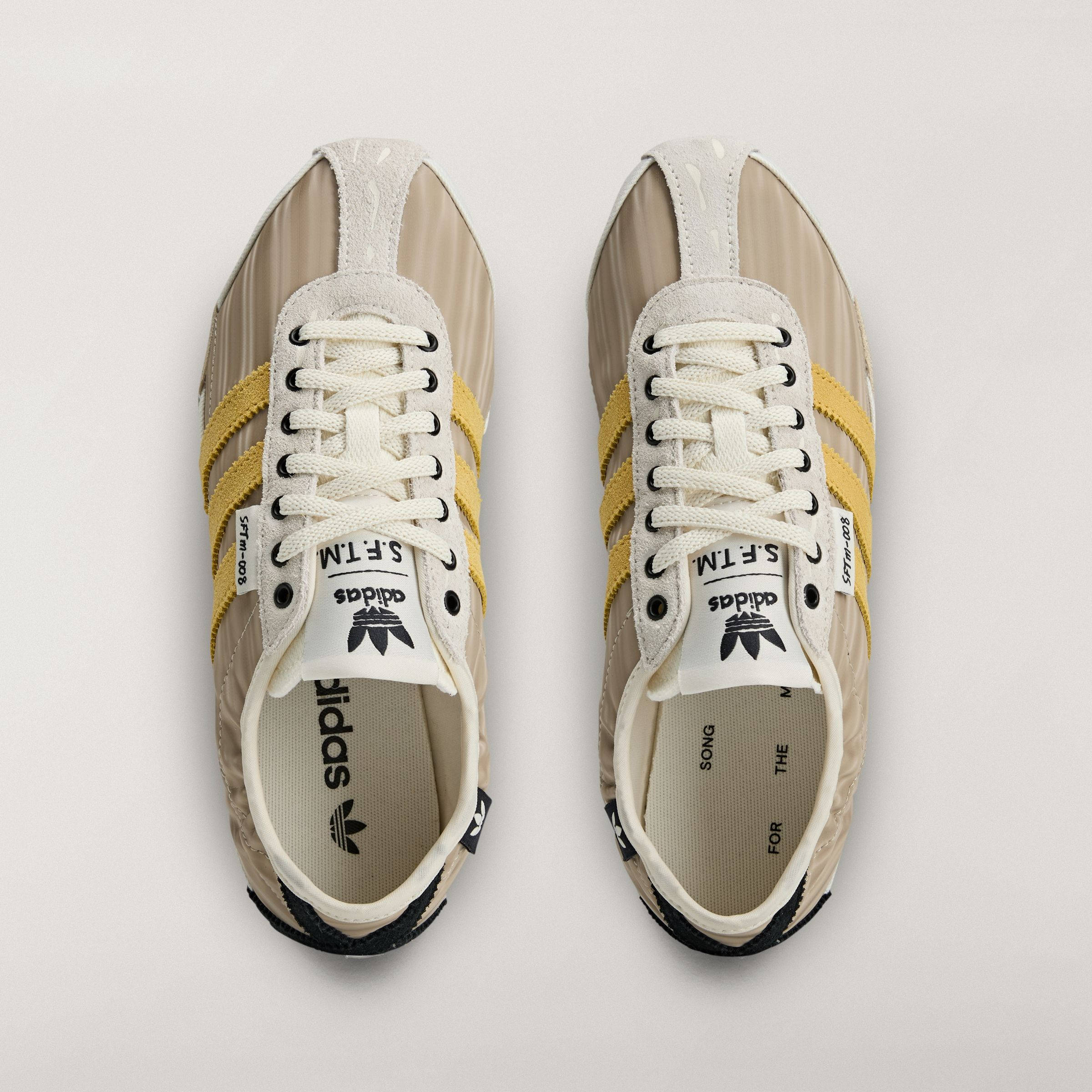 Song For The Mute x adidas Tokyo Grey Yellow KJ4401 middle