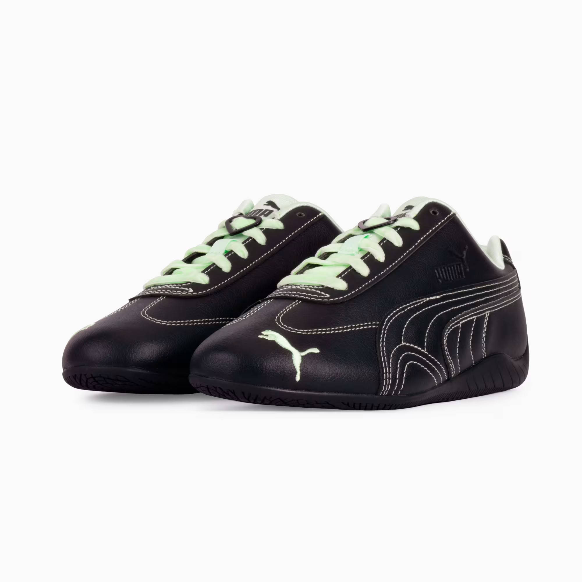 The Powerpuff Girls x Puma Speedcat Buttercup Pair
