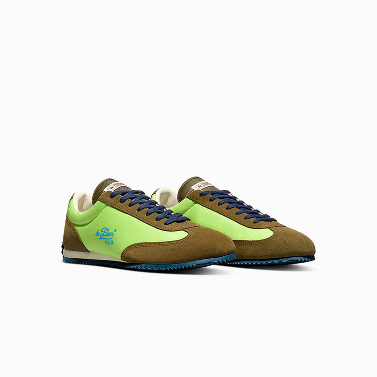 Tyler The Creator x Converse 1908 Jogger Green Glow Nutria A21431C front