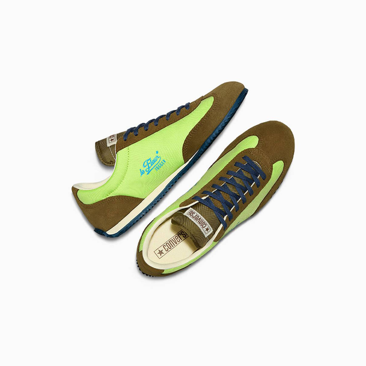 Tyler The Creator x Converse 1908 Jogger Green Glow Nutria A21431C top