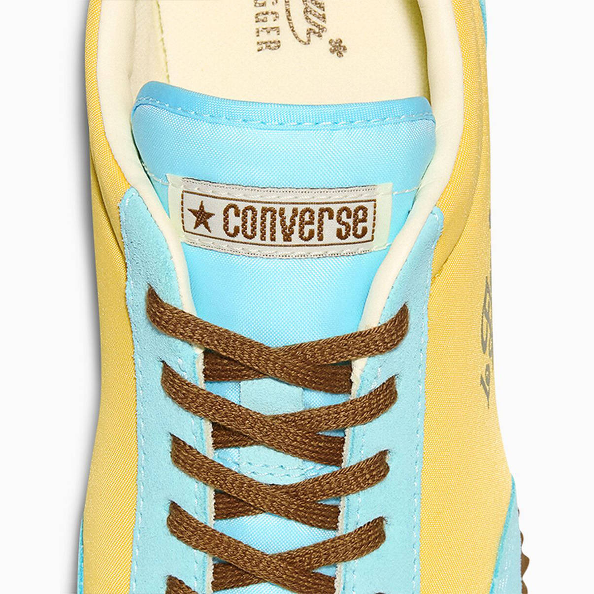 Tyler The Creator x Converse 1908 Jogger Yarrow Brown A21430C tongue