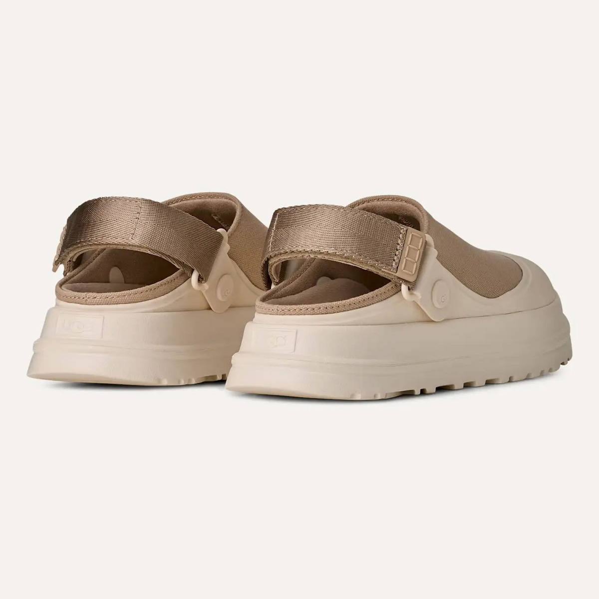 UGG GoldenGlow Canvas Clog Mustard Seed