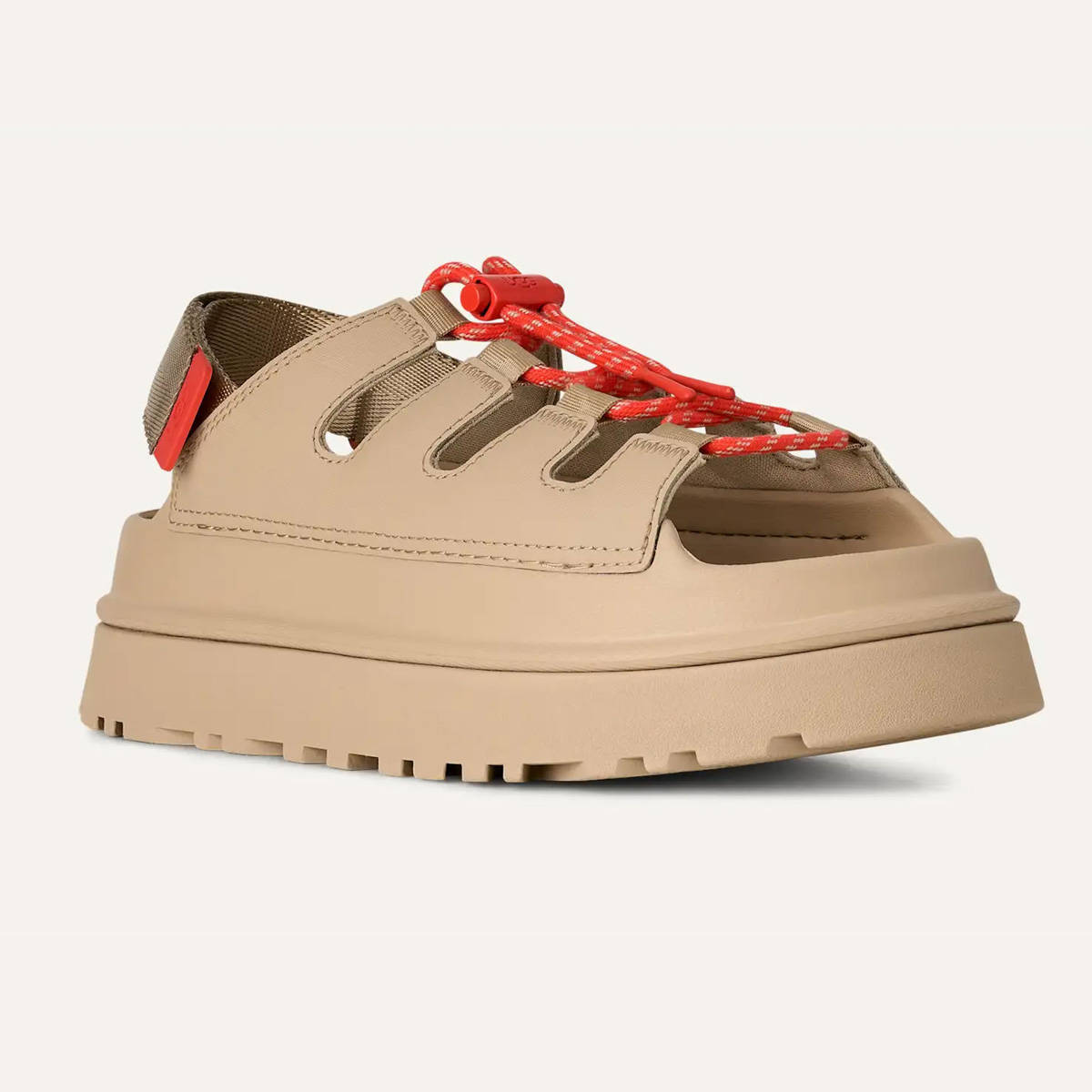 UGG GoldenGlow Toggle Sandal Mustard Seed Front