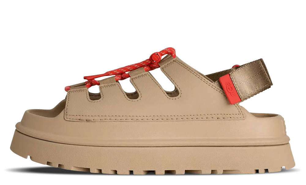 UGG GoldenGlow Toggle Sandal Mustard Seed