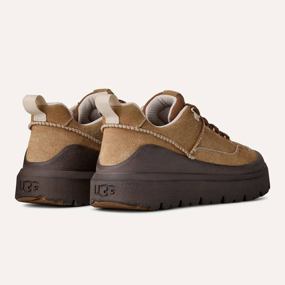 UGG Heritage Utility Trainer Knoll Chestnut Heel