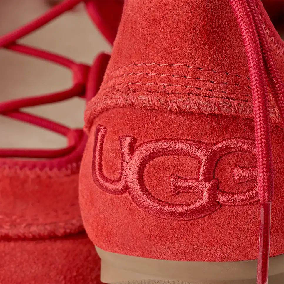 UGG Quill Ballet Red Pepper 1184790-RPPP heel