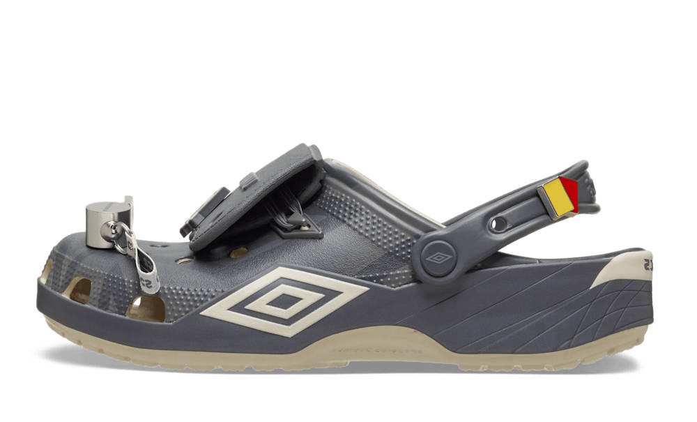 Umbro x Crocs Classic Clog Bone Slate Grey 213397-2YD