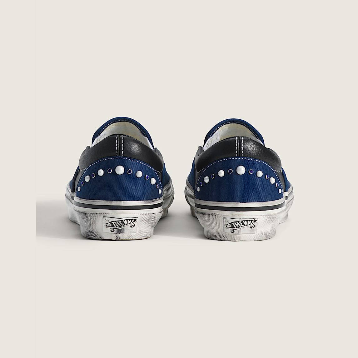 Vans LX Classic Slip-On 98 Pearlized Pack Indigo VN000D9PIND back