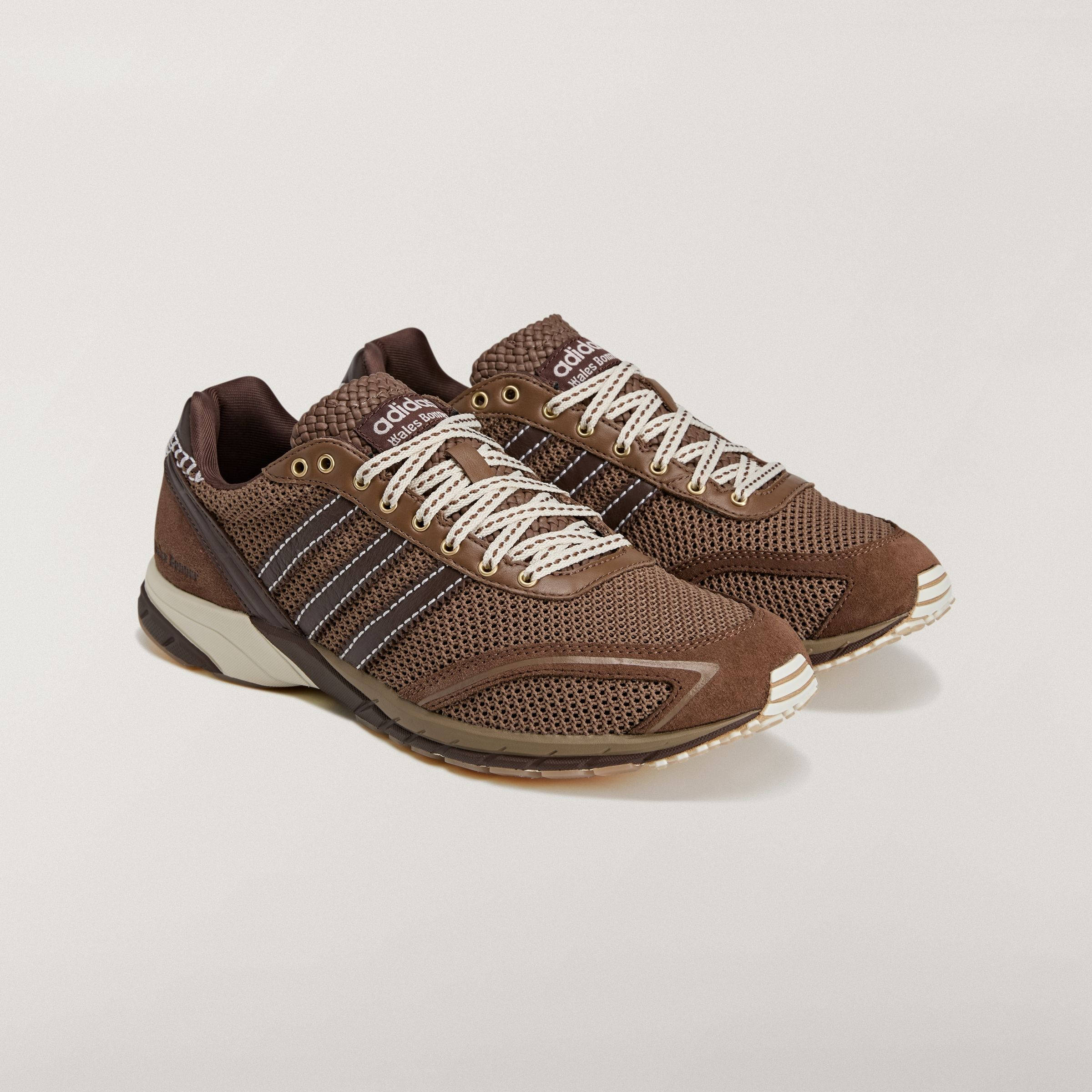 Wales Bonner x adidas Adizero Adios Mesh Auburn KI6054 front