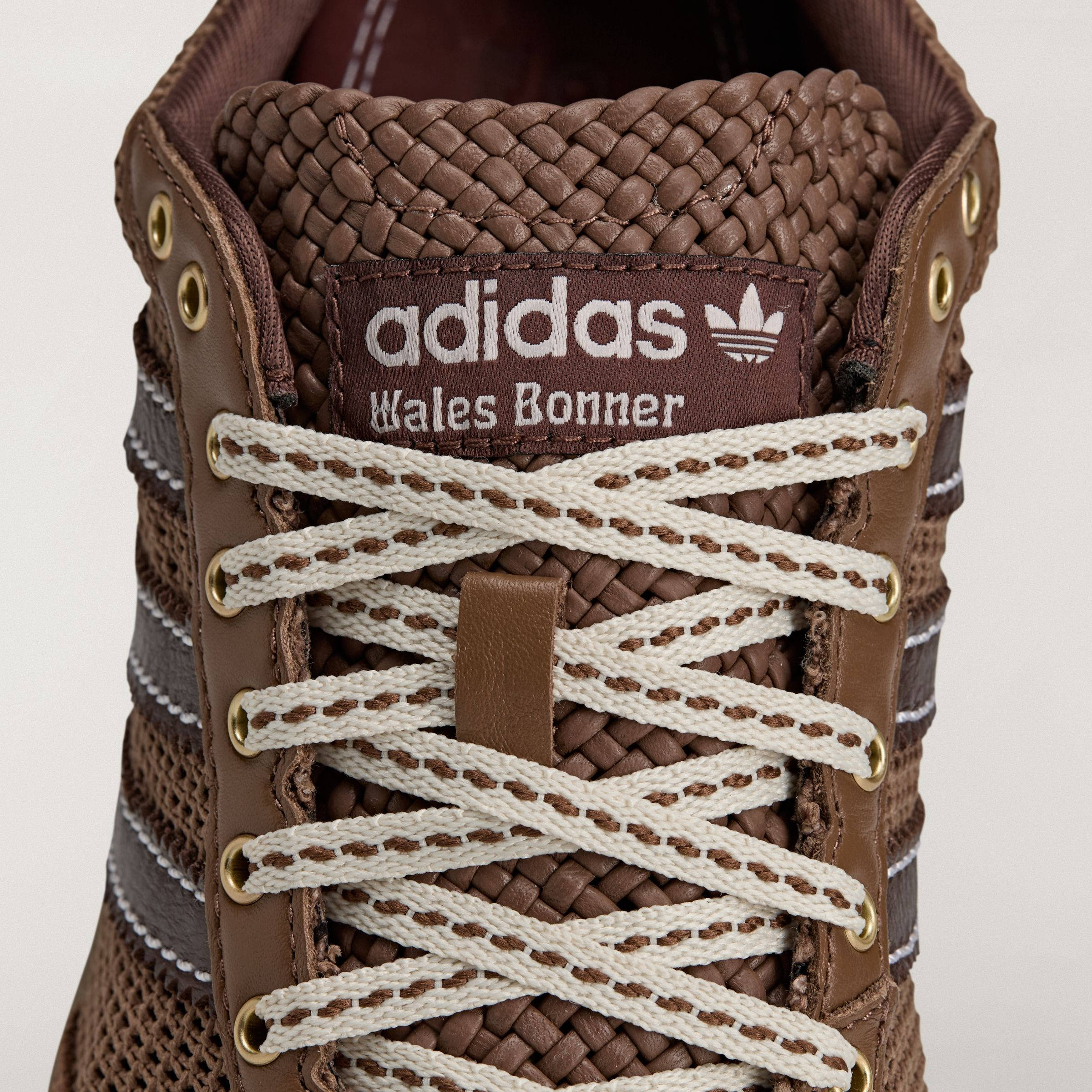 Wales Bonner x adidas Adizero Adios Mesh Auburn KI6054 tongue