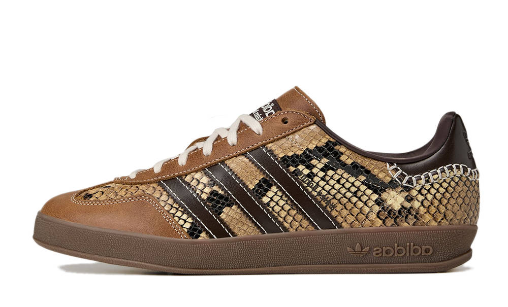 Wales Bonner x adidas Gazelle Indoor Snakeskin Brown KK3641