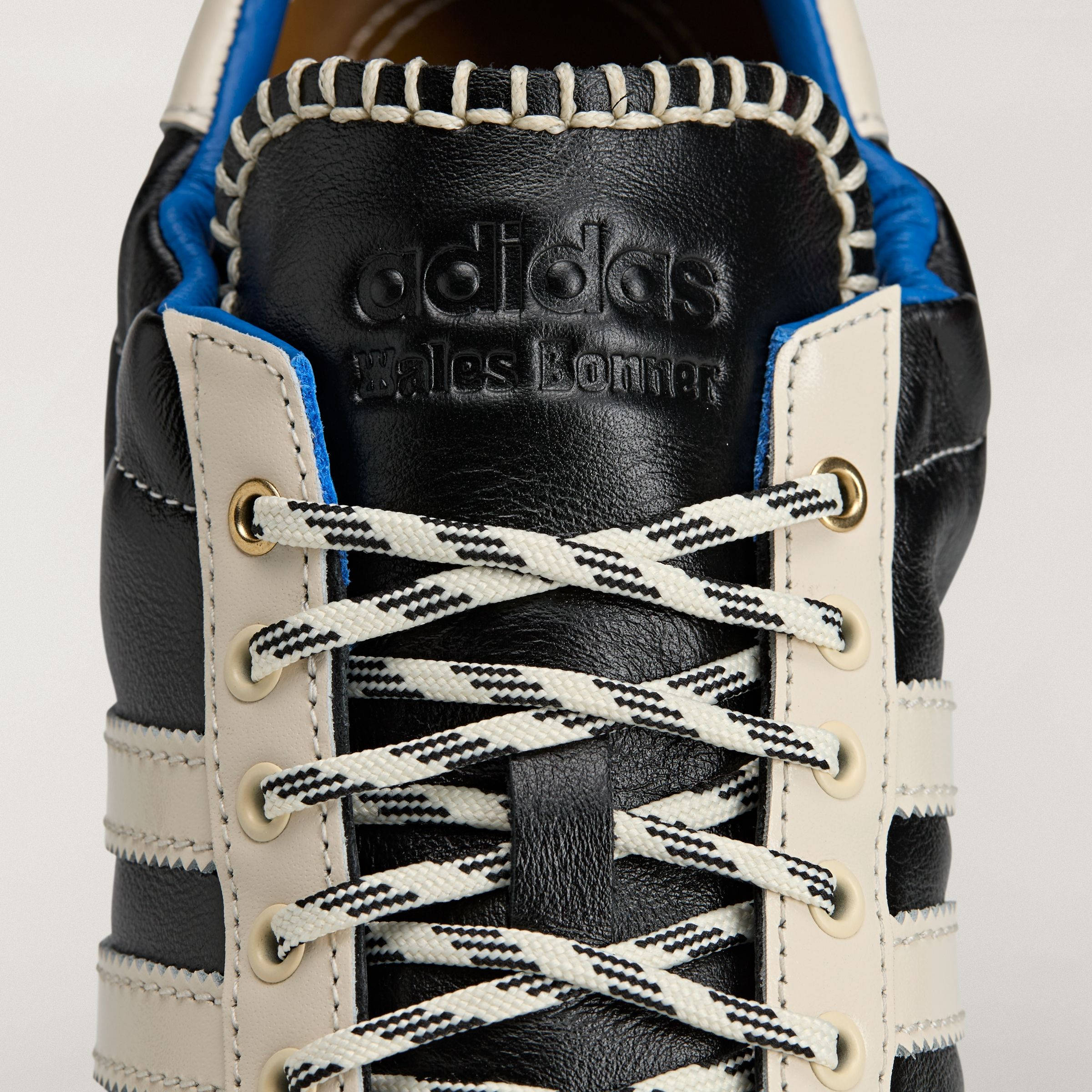 Wales Bonner x adidas Karintha OG Black Lush KI8476 tongue