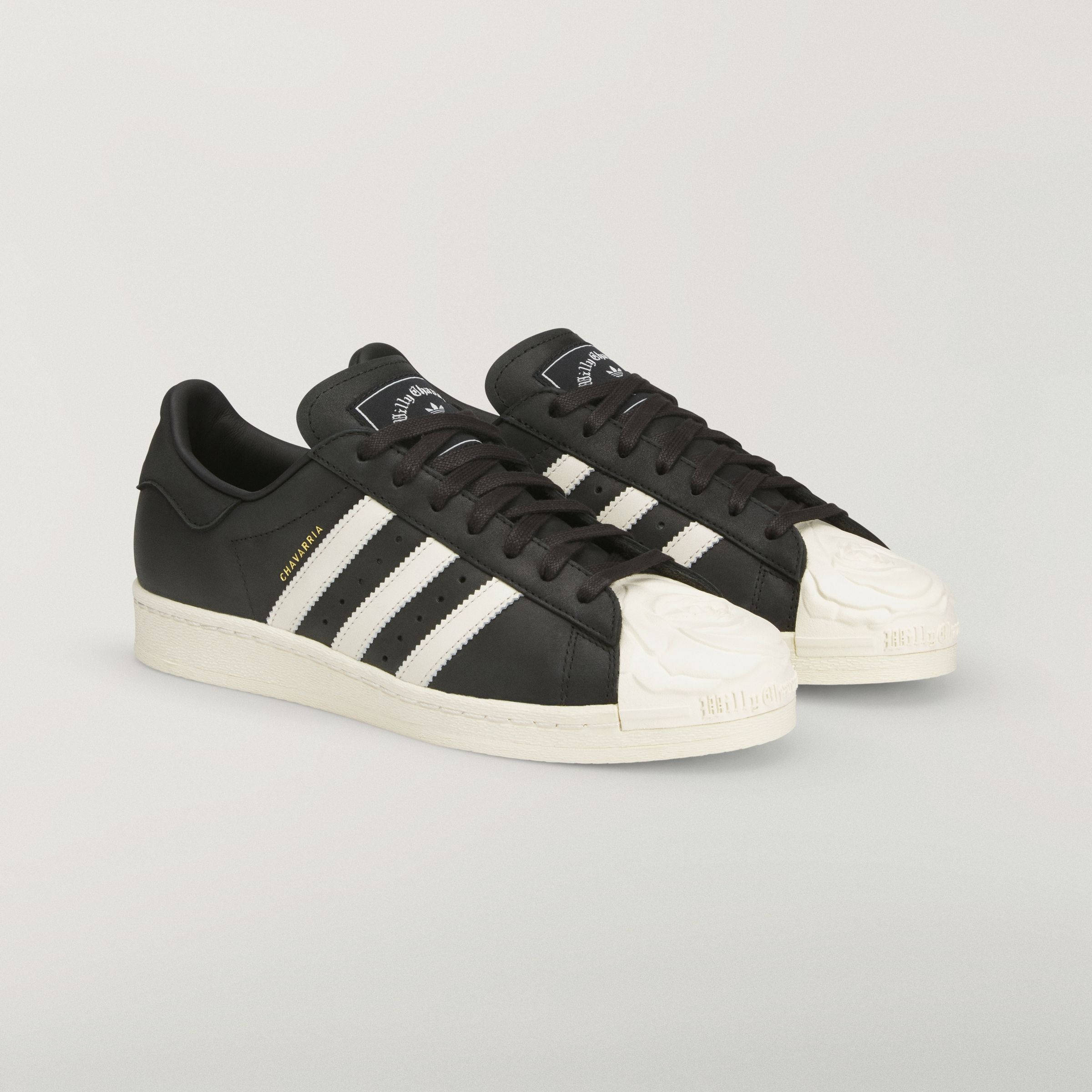 Willy Chavarria x adidas Superstar Black Cream White KJ2029 front