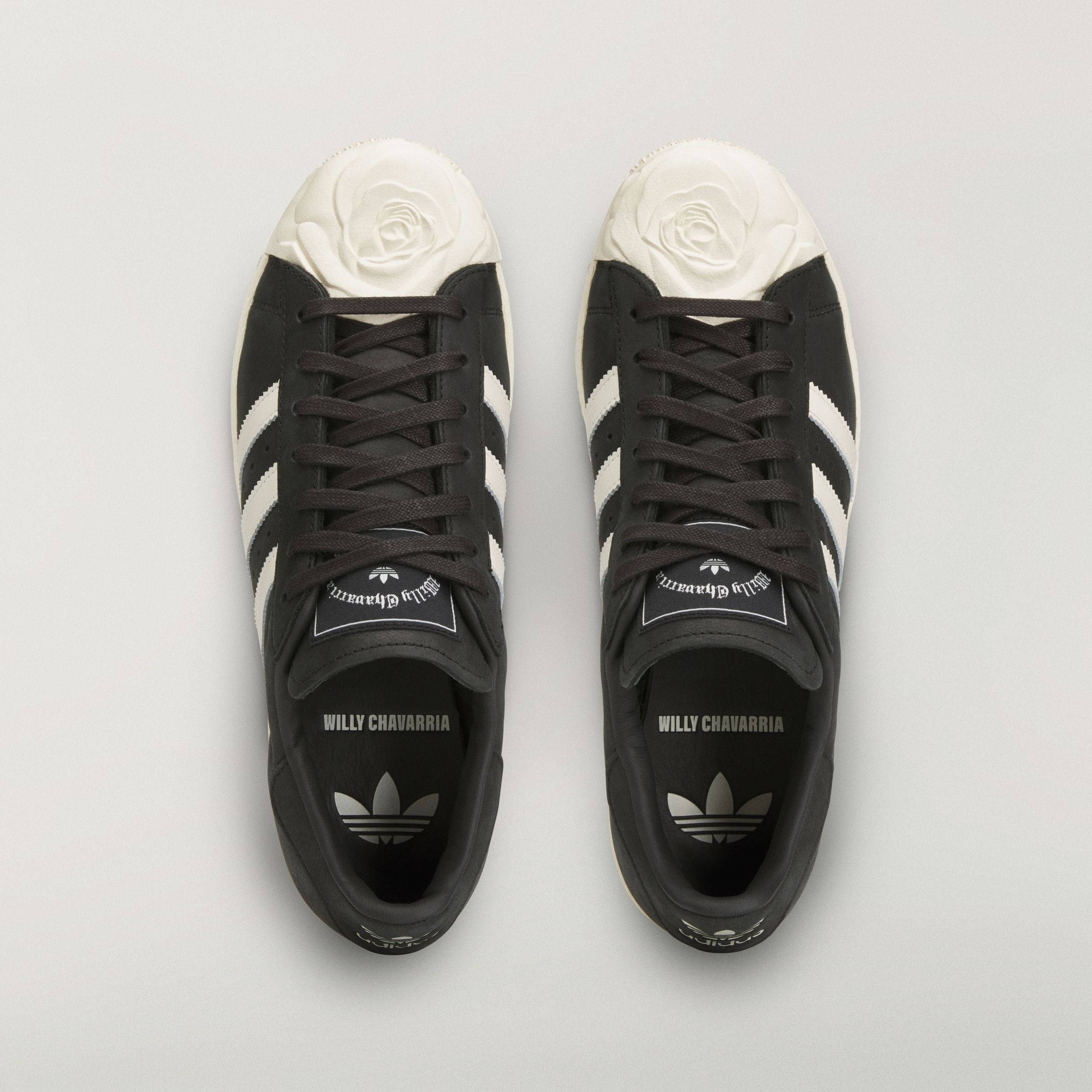 Willy Chavarria x adidas Superstar Black Cream White KJ2029 middle