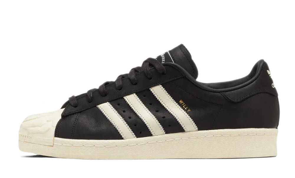 Willy Chavarria x adidas Superstar Black Cream White