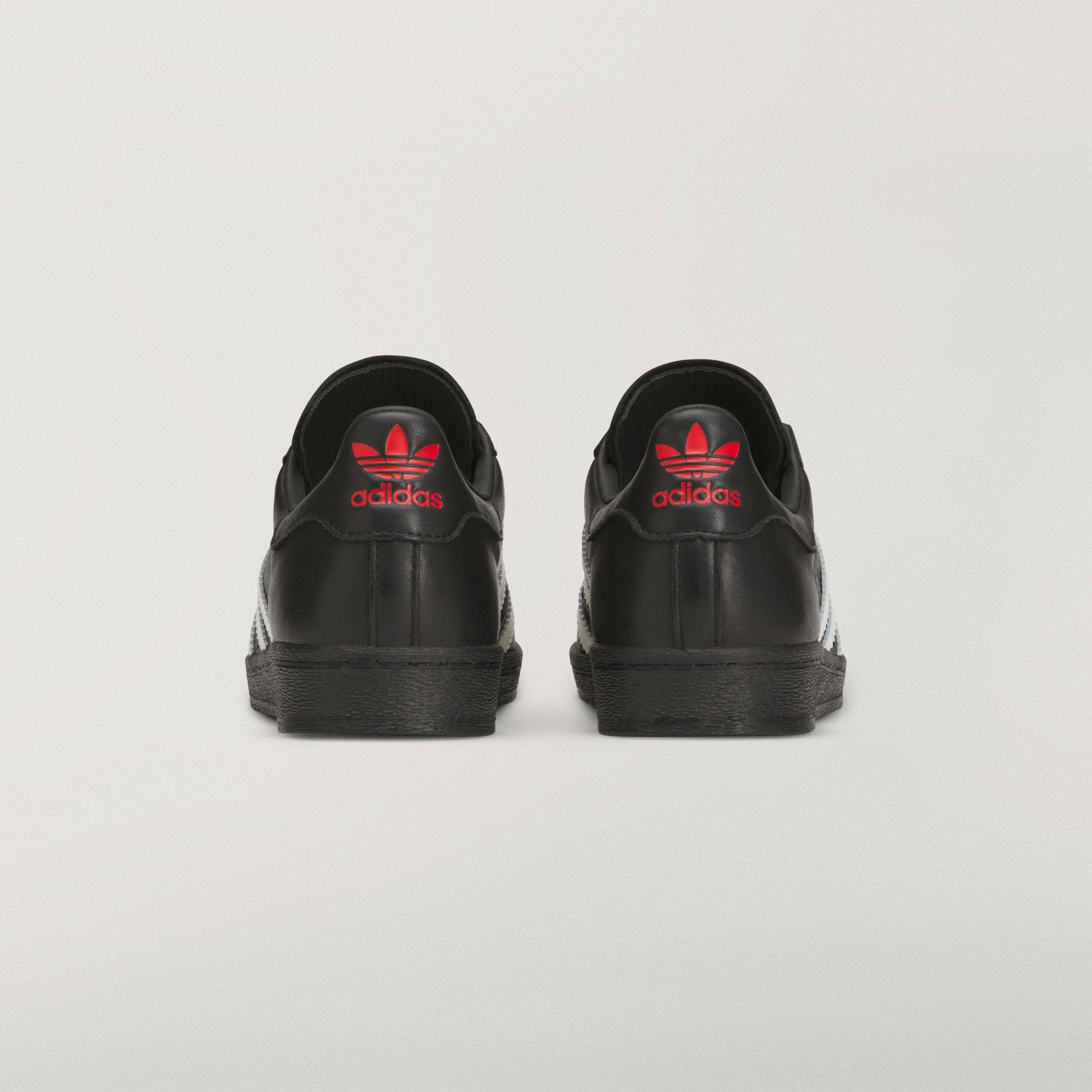 Willy Chavarria x adidas Superstar Black Off-White Red KI5156 back