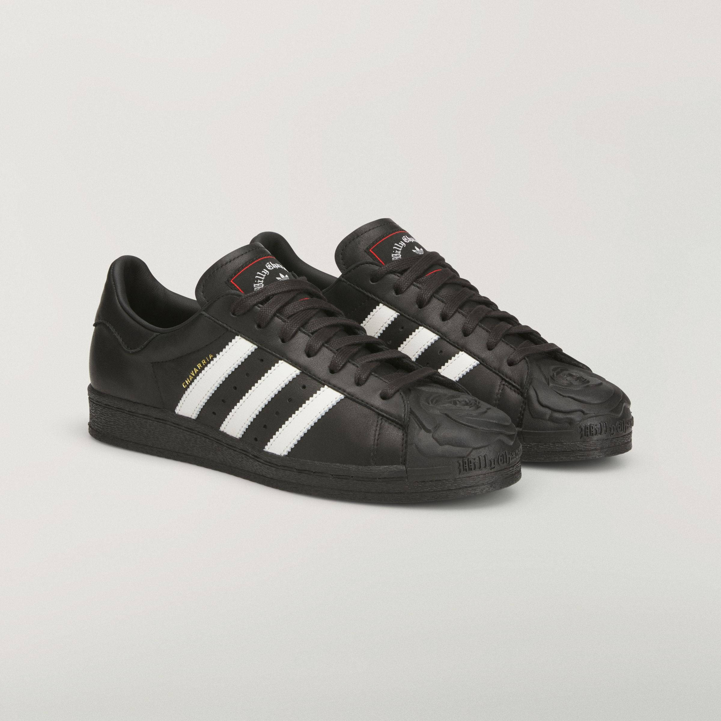 Willy Chavarria x adidas Superstar Black Off-White Red KI5156 front
