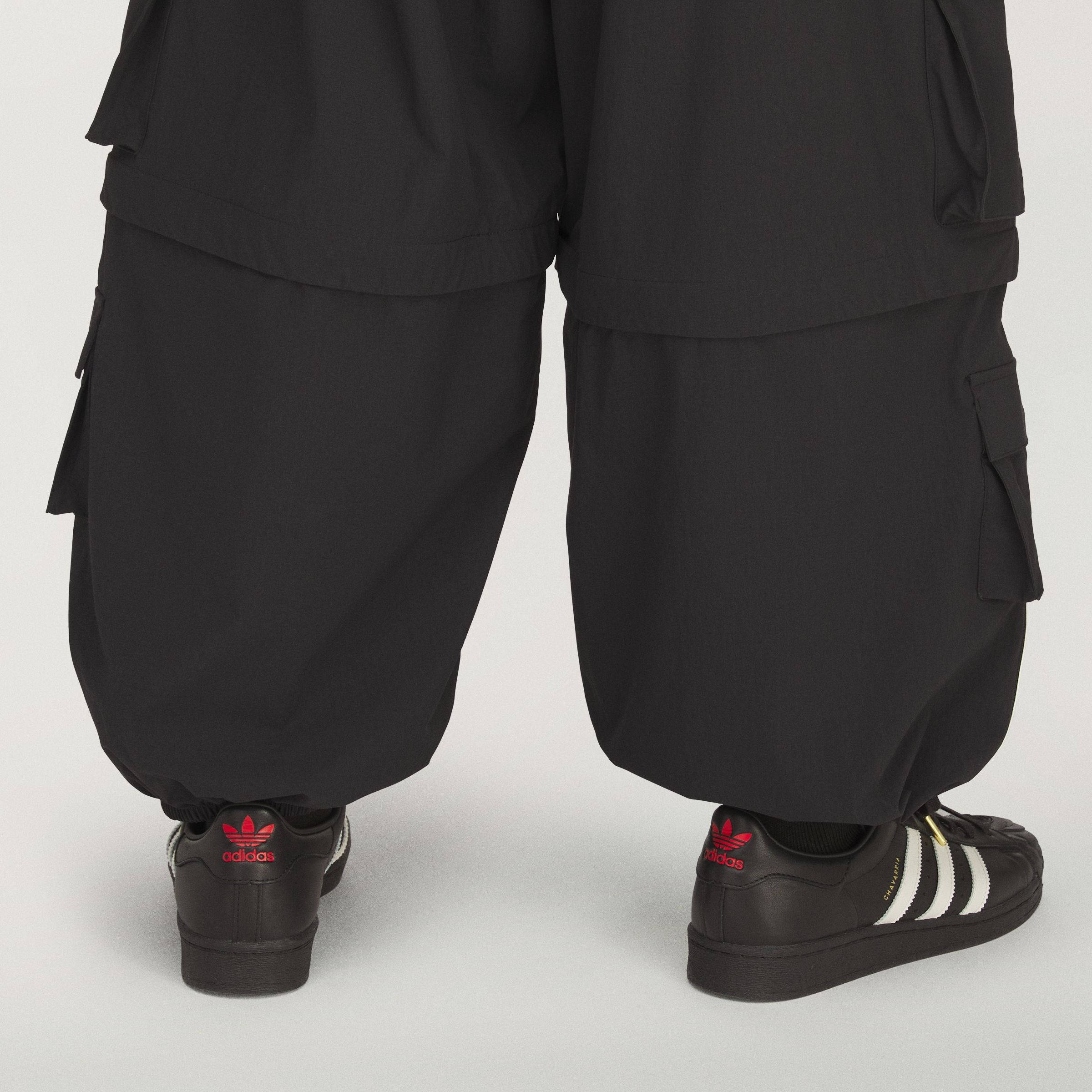 Willy Chavarria x adidas Superstar Black Off-White Red KI5156 on foot