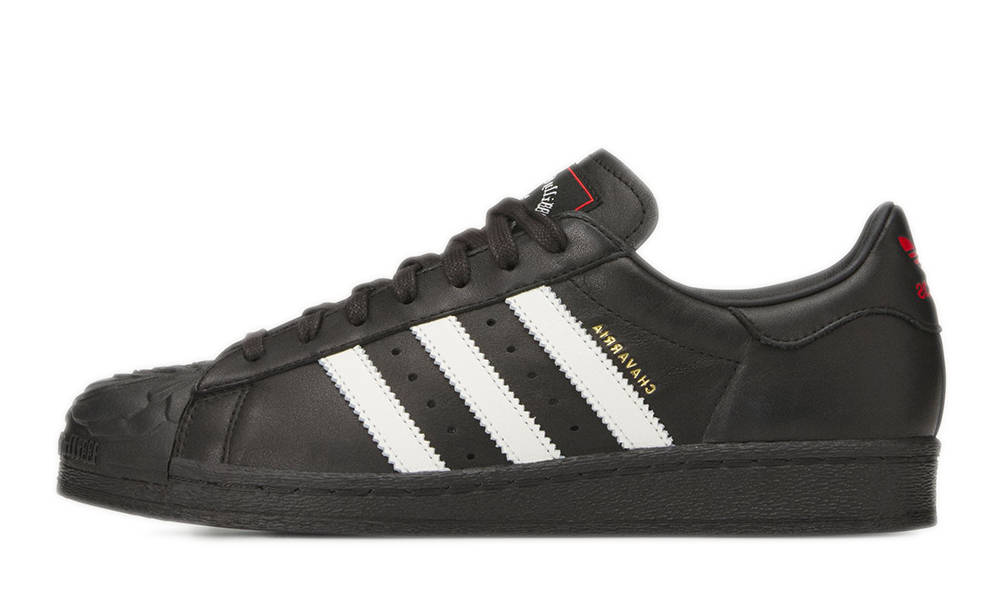 Willy Chavarria x adidas Superstar Black Off-White Red