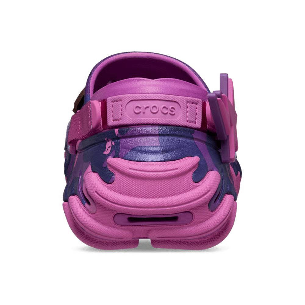 A BATHING APE x Crocs Echo RO Clog Purple 213140-5BV back