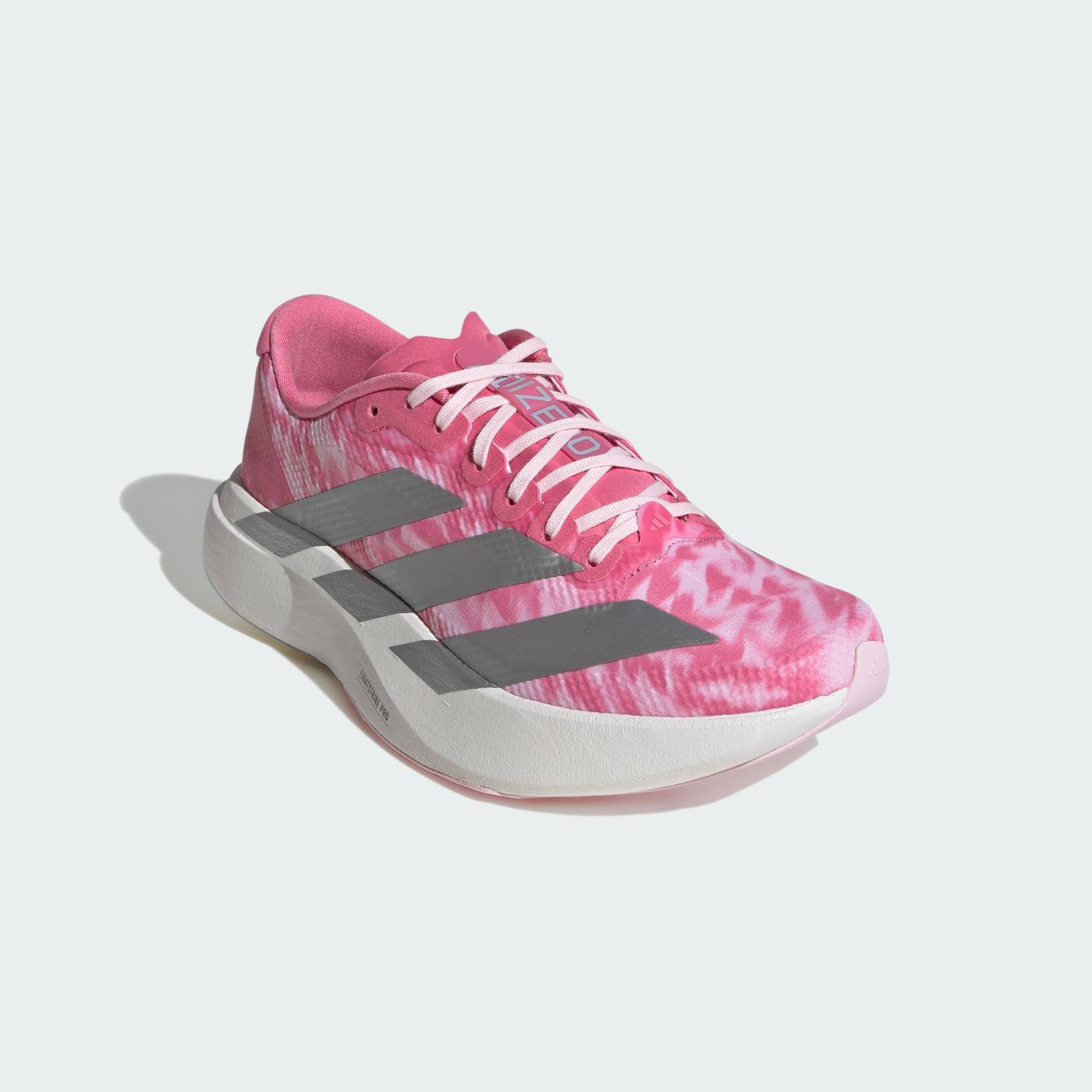 adidas Adizero EVO SL Woven Pink Fusion Silver KI6932 front