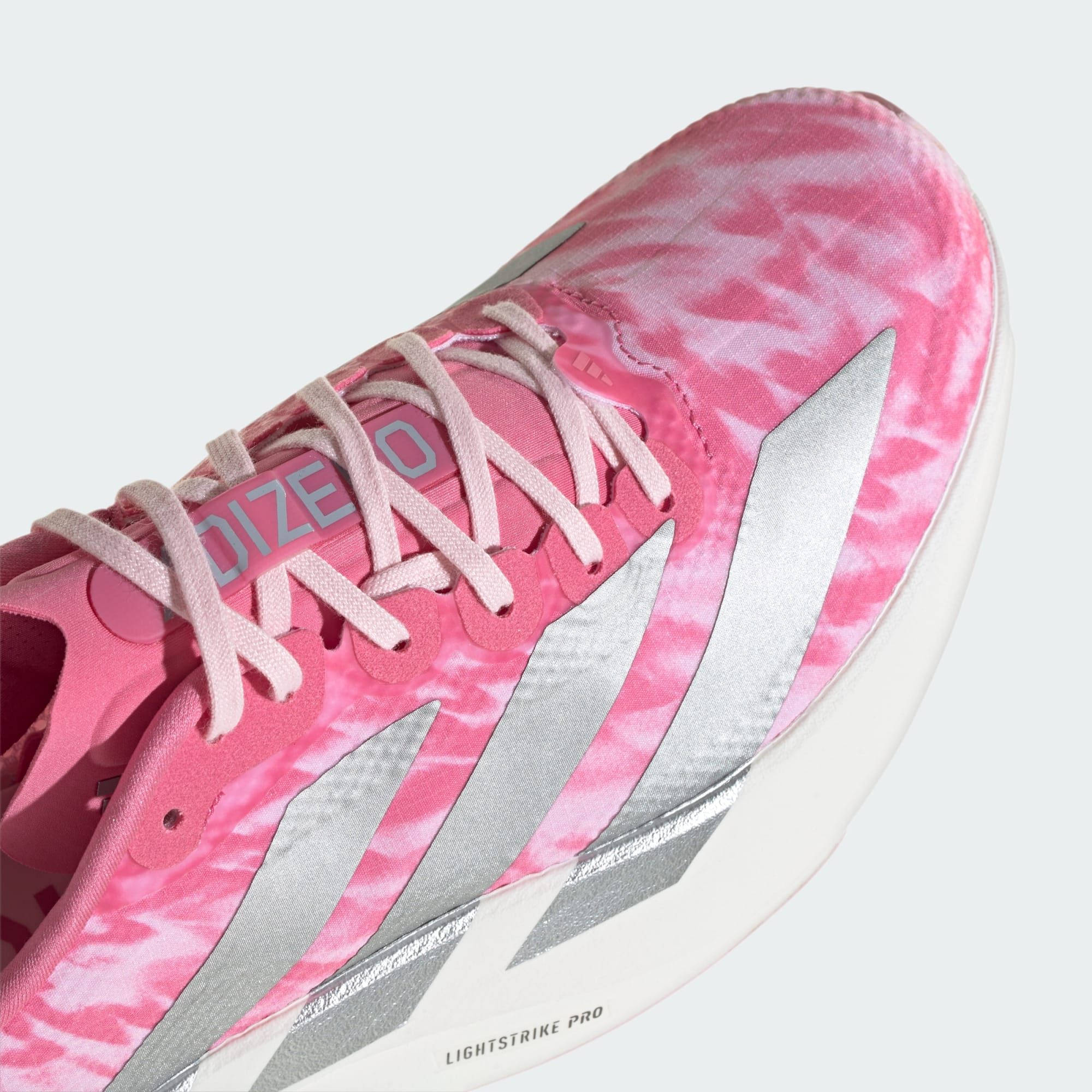 adidas Adizero EVO SL Woven Pink Fusion Silver KI6932 toe