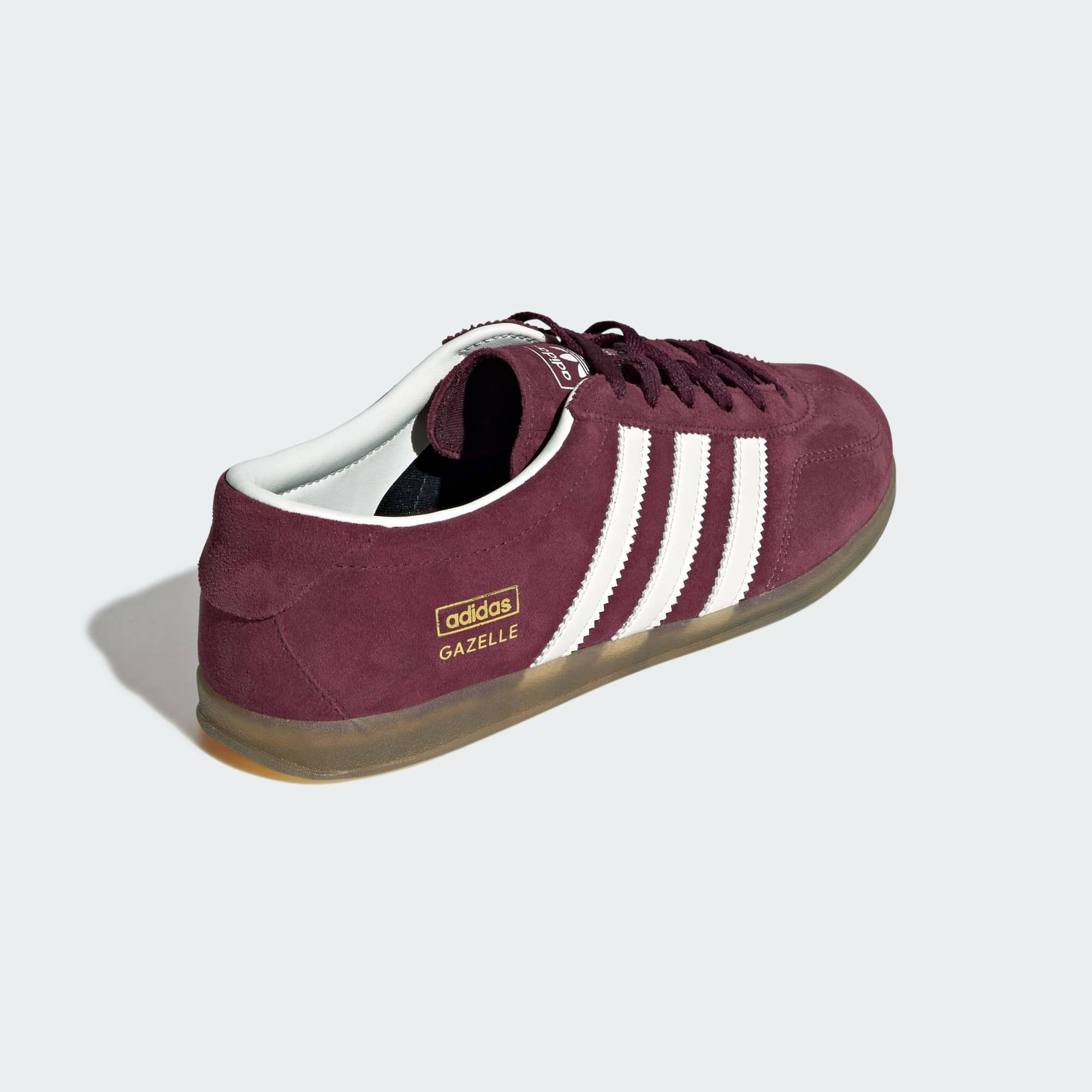 adidas Gazelle Lo Pro Maroon White IH6940 back