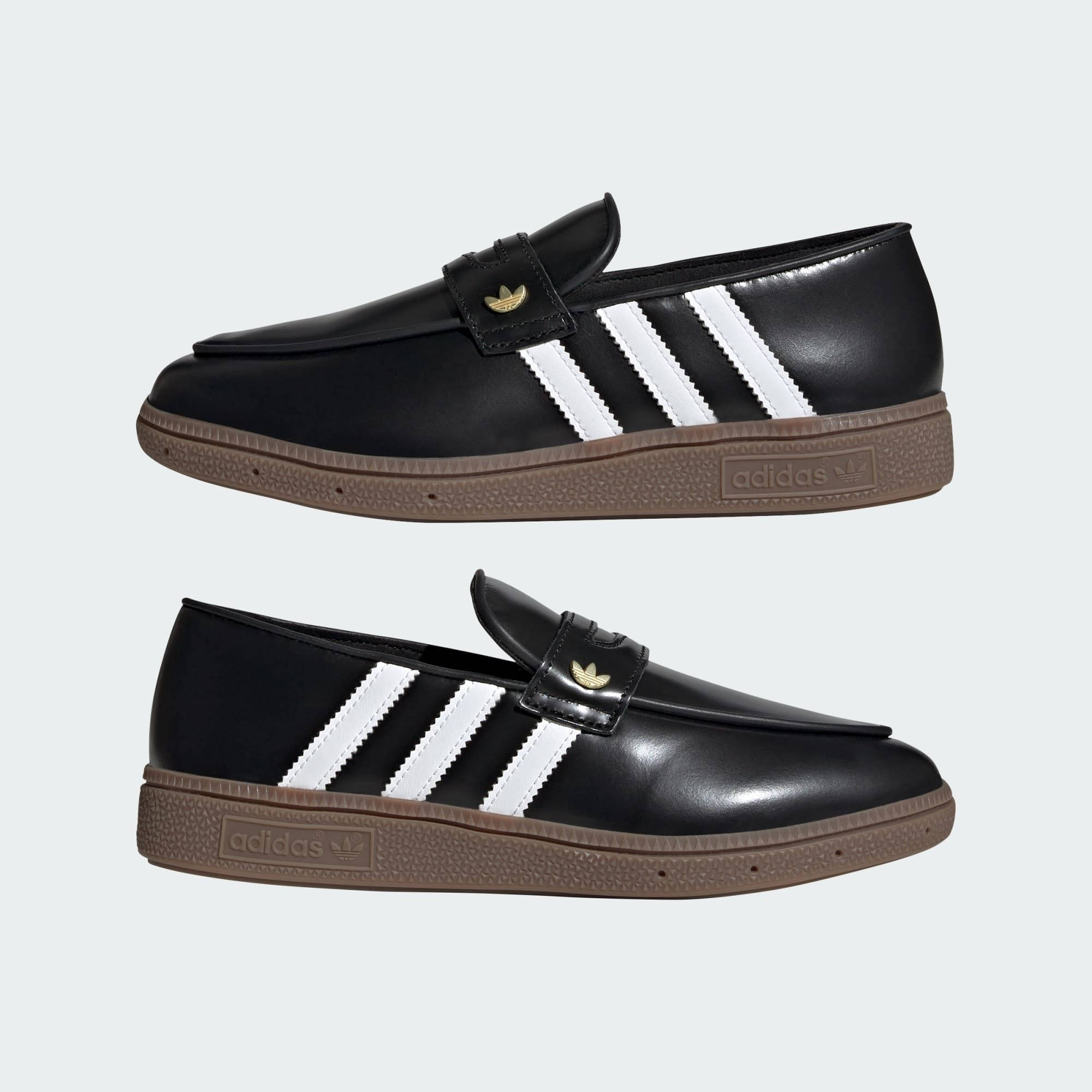 adidas Handball Spezial Loafer Black Gum KK2786 feature
