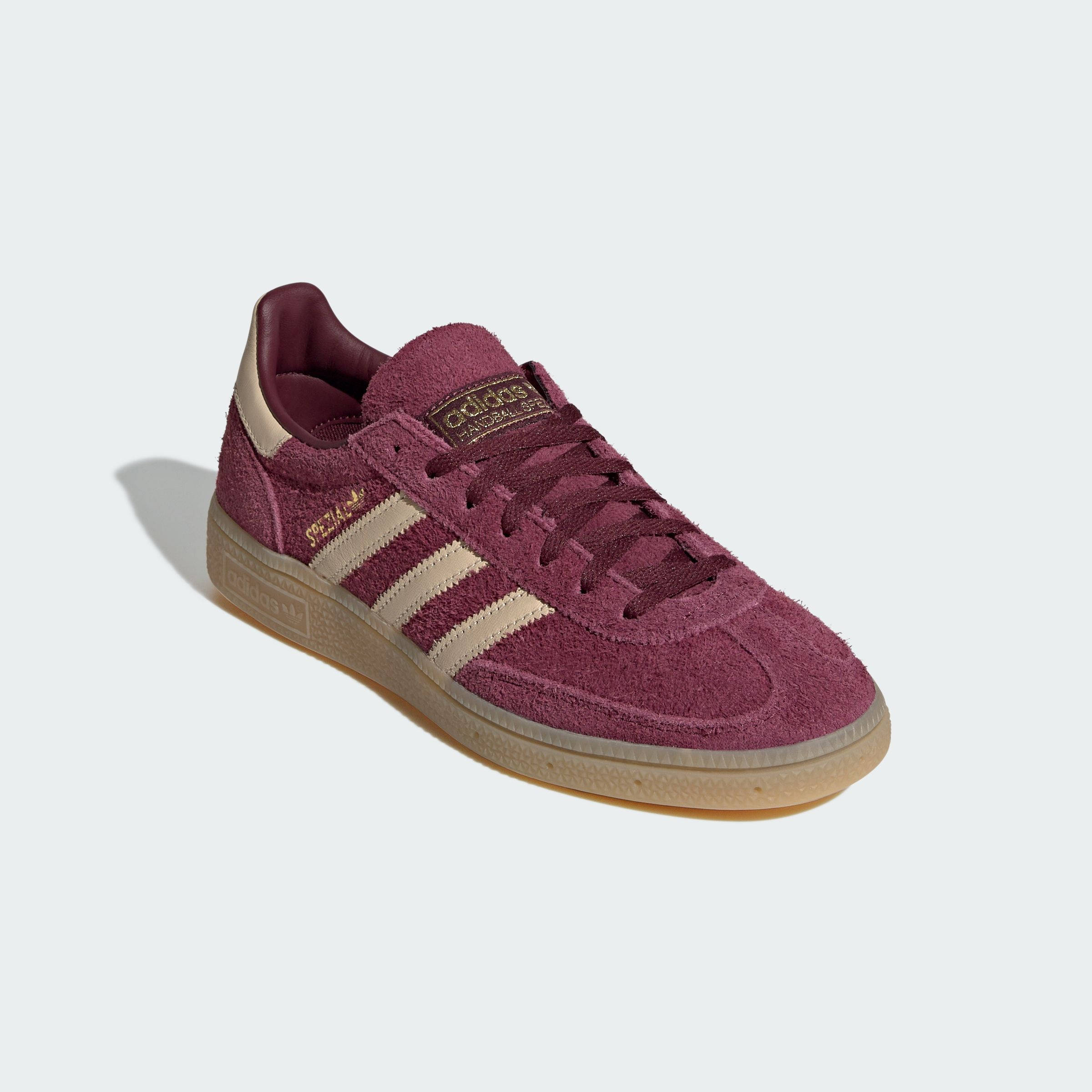 adidas Handball Spezial Maroon Warm Vanilla KK0929 front