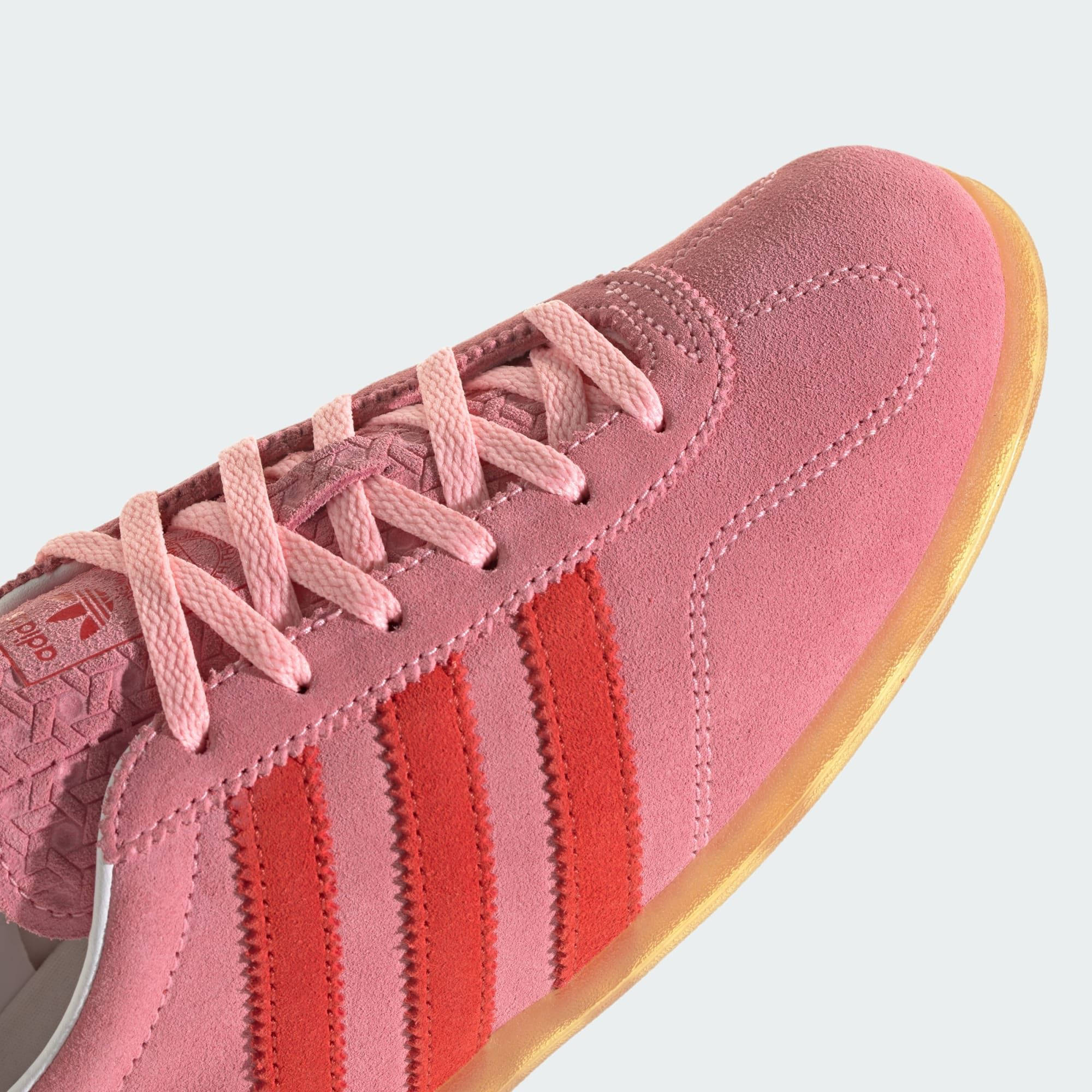 adidas Pink Gazelle Lo Pro Pink Spark Red IH6945 toe