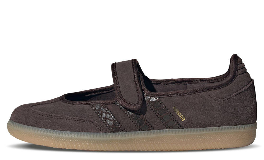 adidas Samba Mary Jane Croc Aurora Coffee