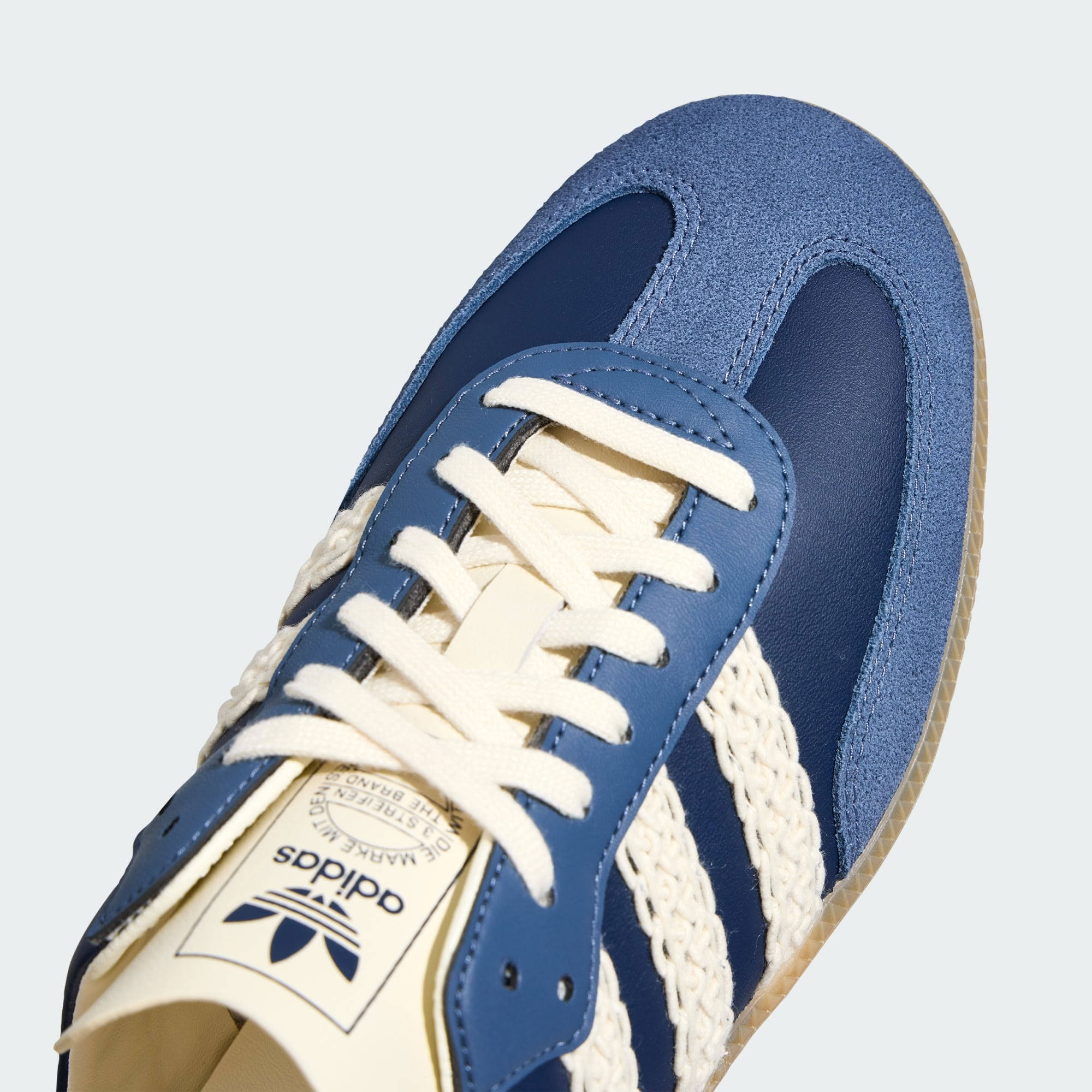 adidas Samba Mule Navy Detail