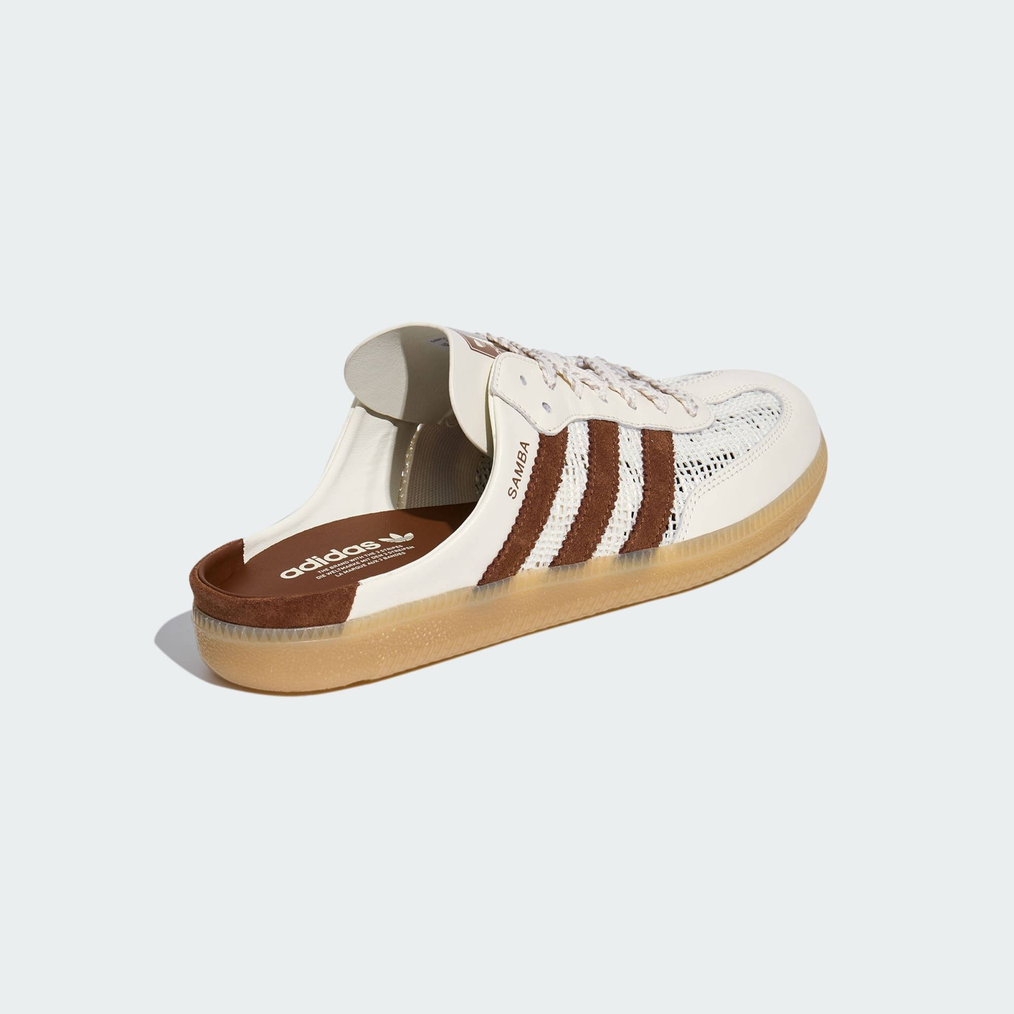 adidas Samba Mule Off-White Brown HP5050 back