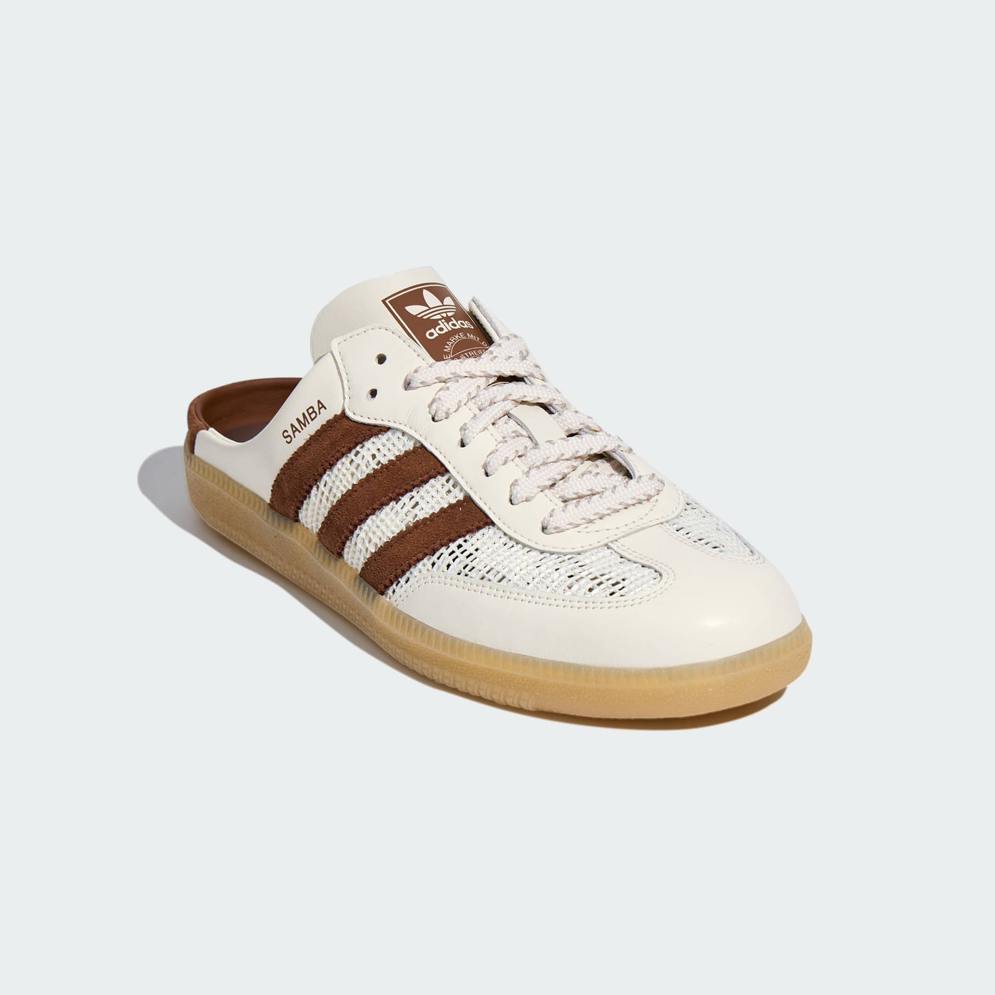 adidas Samba Mule Off-White Brown HP5050 front