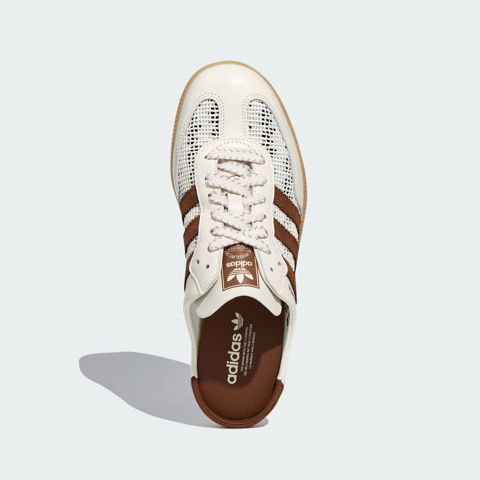 adidas Samba Mule Off-White Brown HP5050 middle