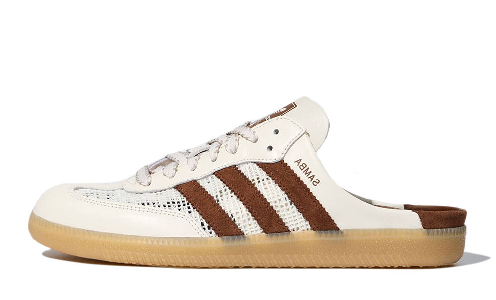 adidas Samba Mule Off-White Brown HP5050