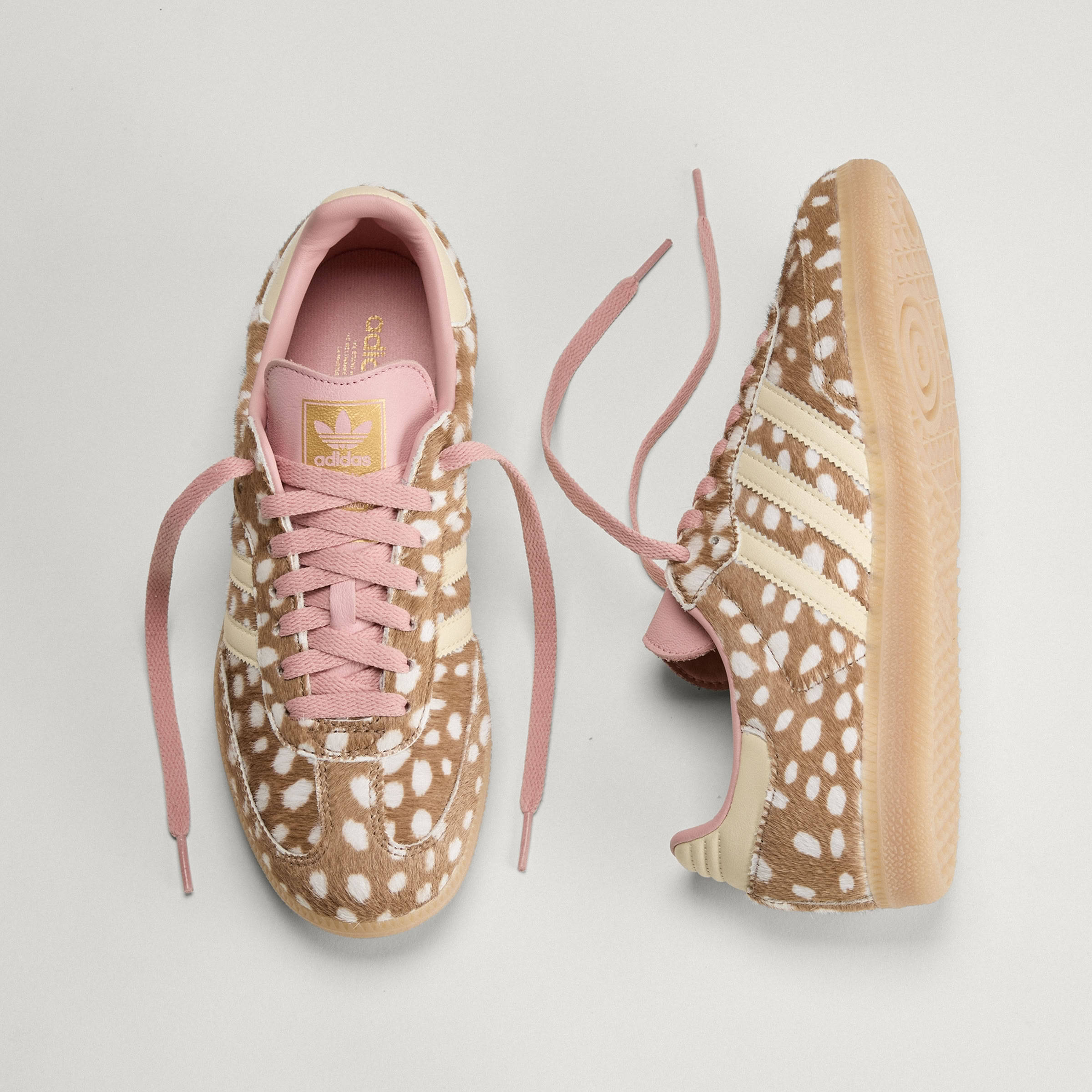 adidas Samba OG Pony Hair Brown Desert Top