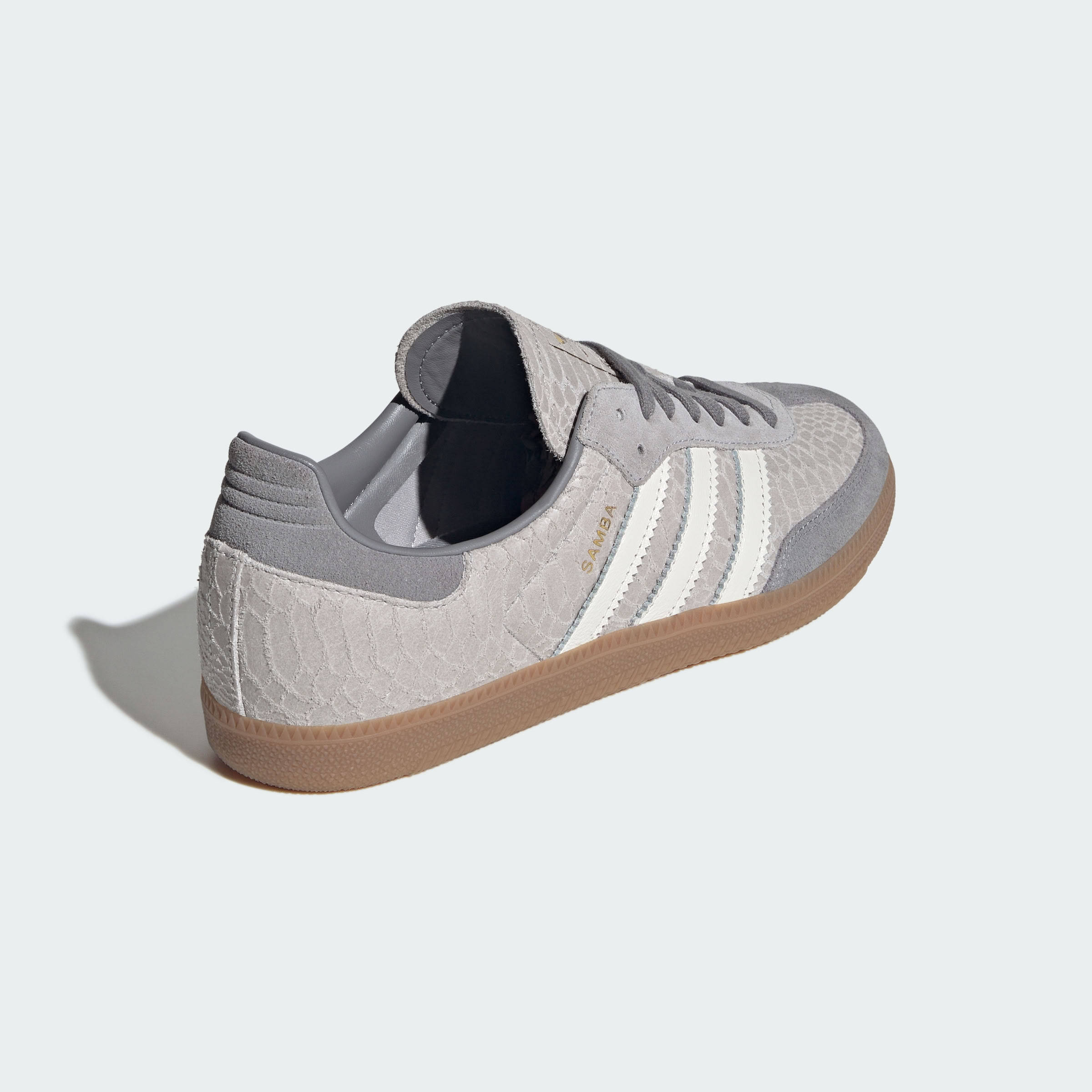 adidas Samba OG Snakeskin Grey Back