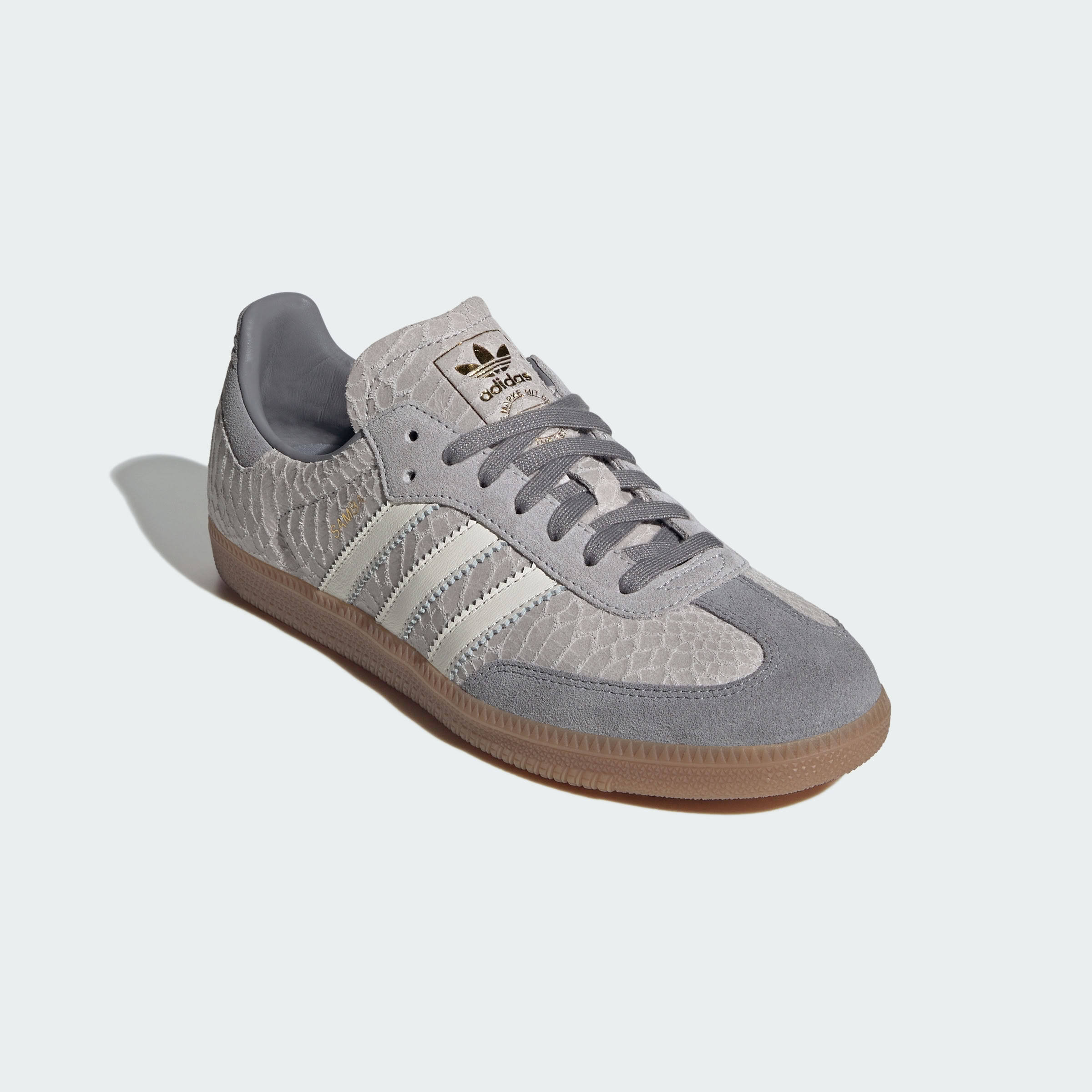 adidas Samba OG Snakeskin Grey Front