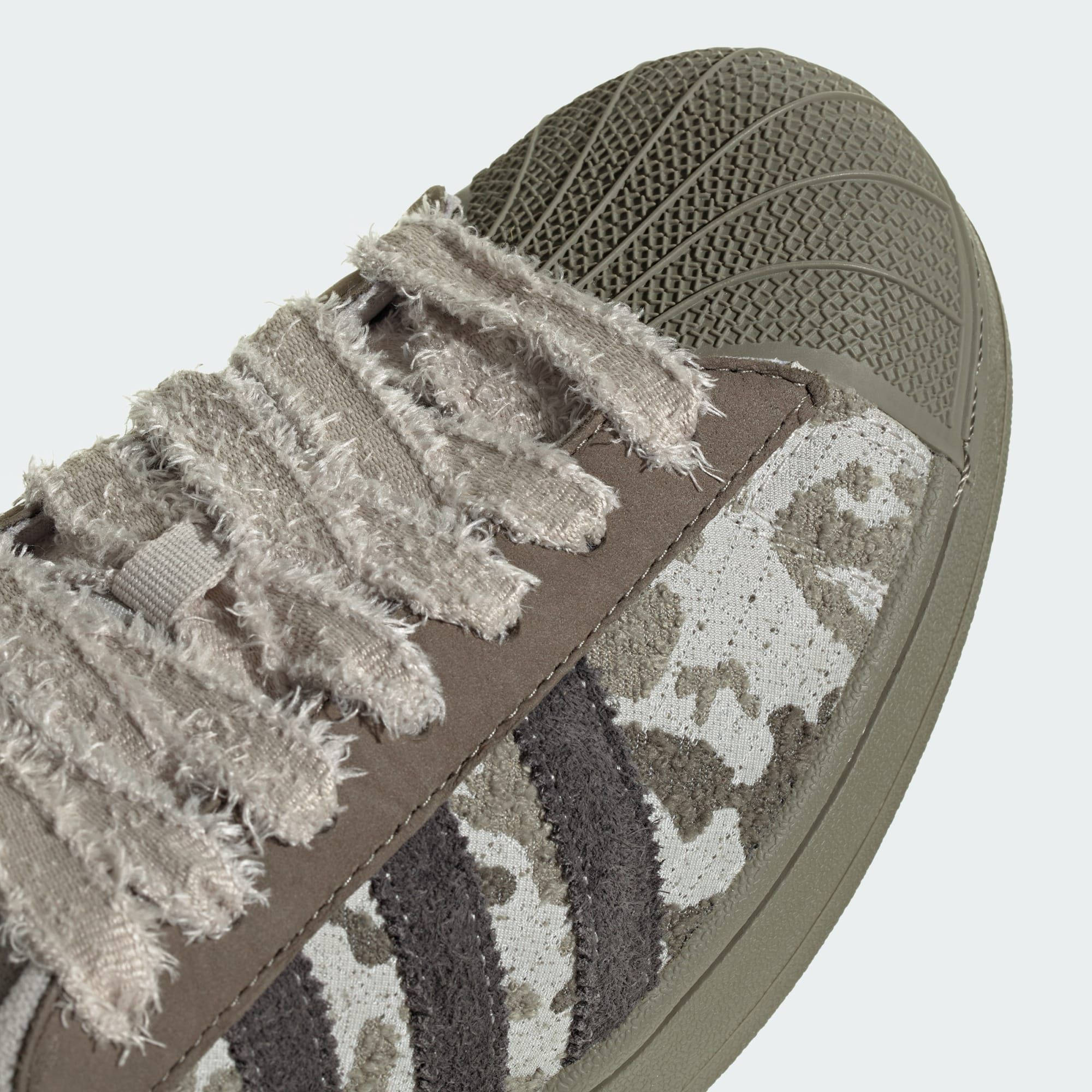 adidas Superstar II Green Camo KJ7547 toe