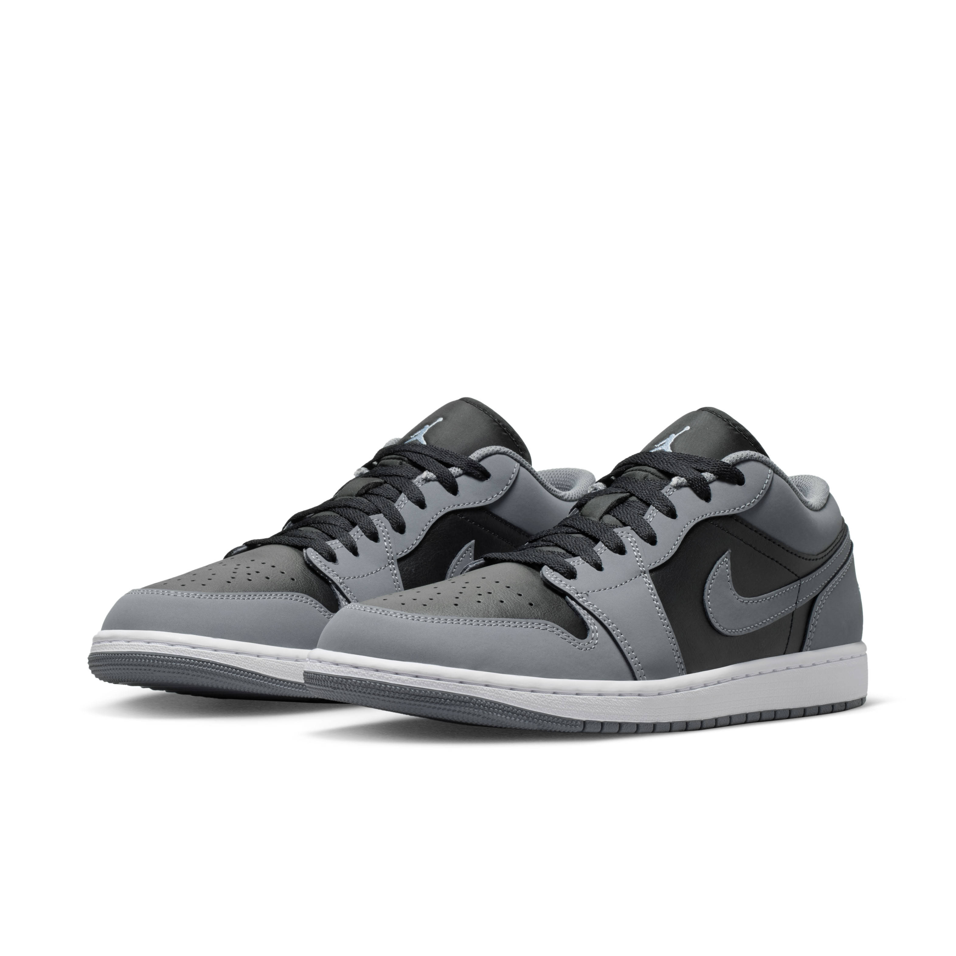 Air Jordan 1 Low Cool Grey Black Pair