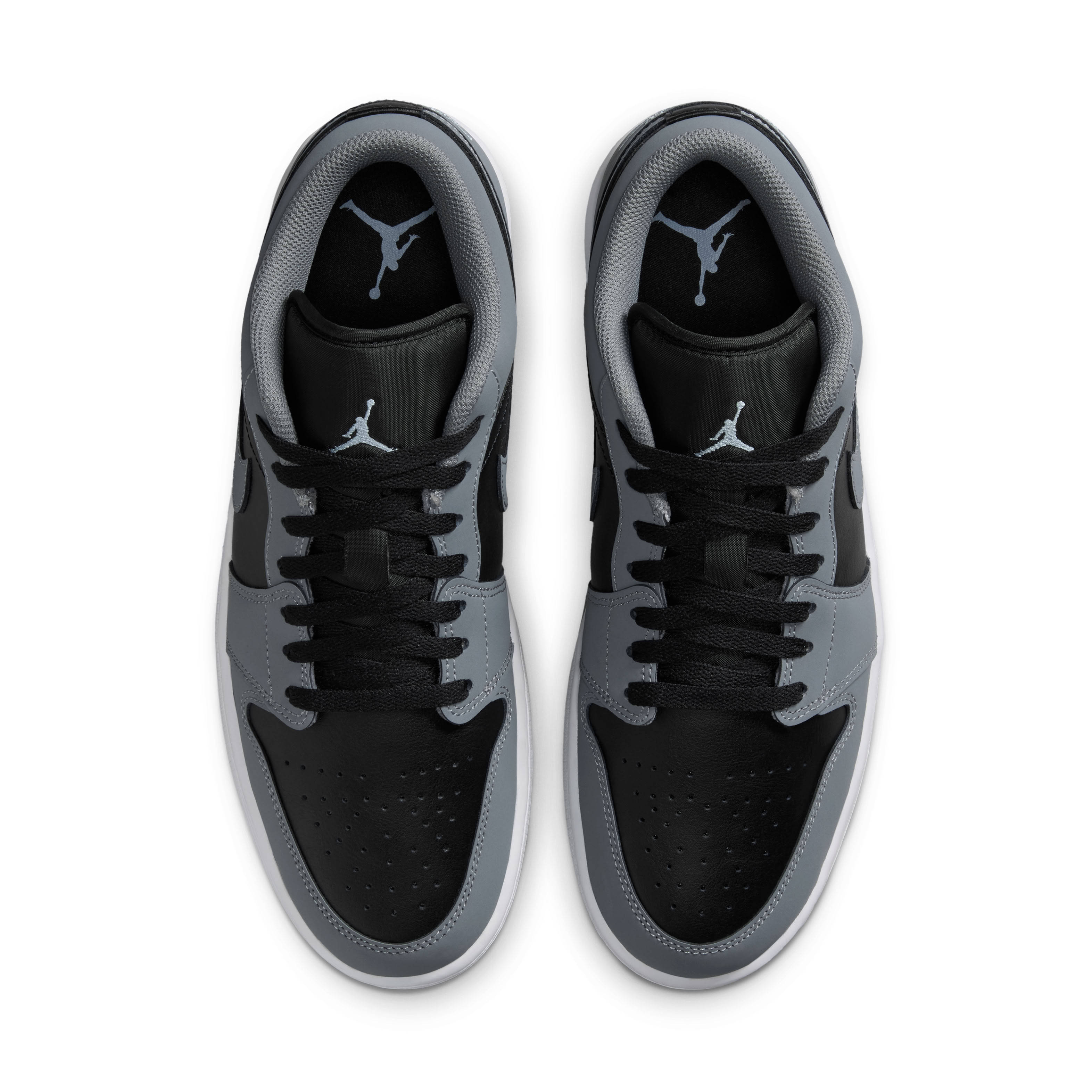 Air Jordan 1 Low Cool Grey Black Top