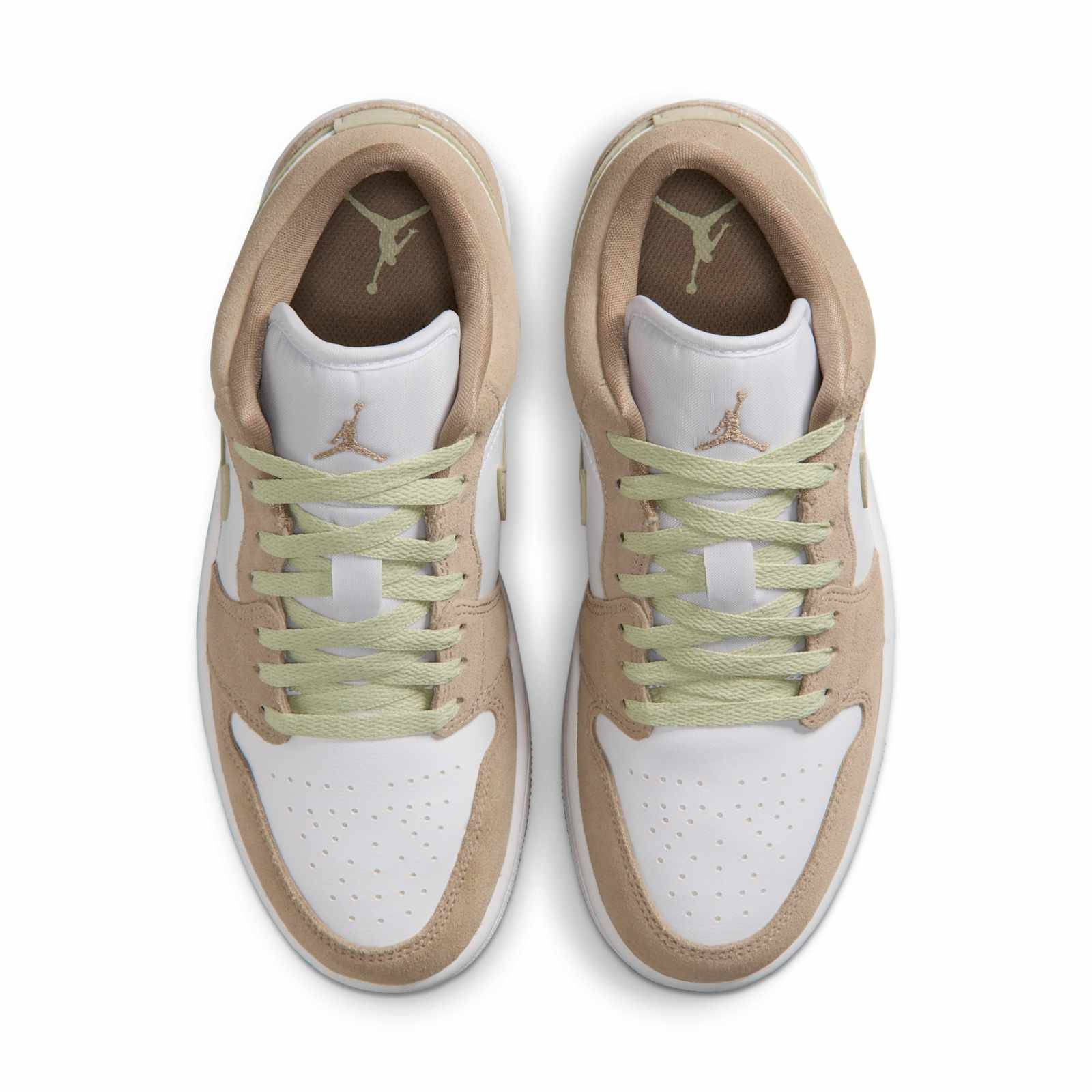Air Jordan 1 Low Khaki Olive Aura DC0774-204 middle