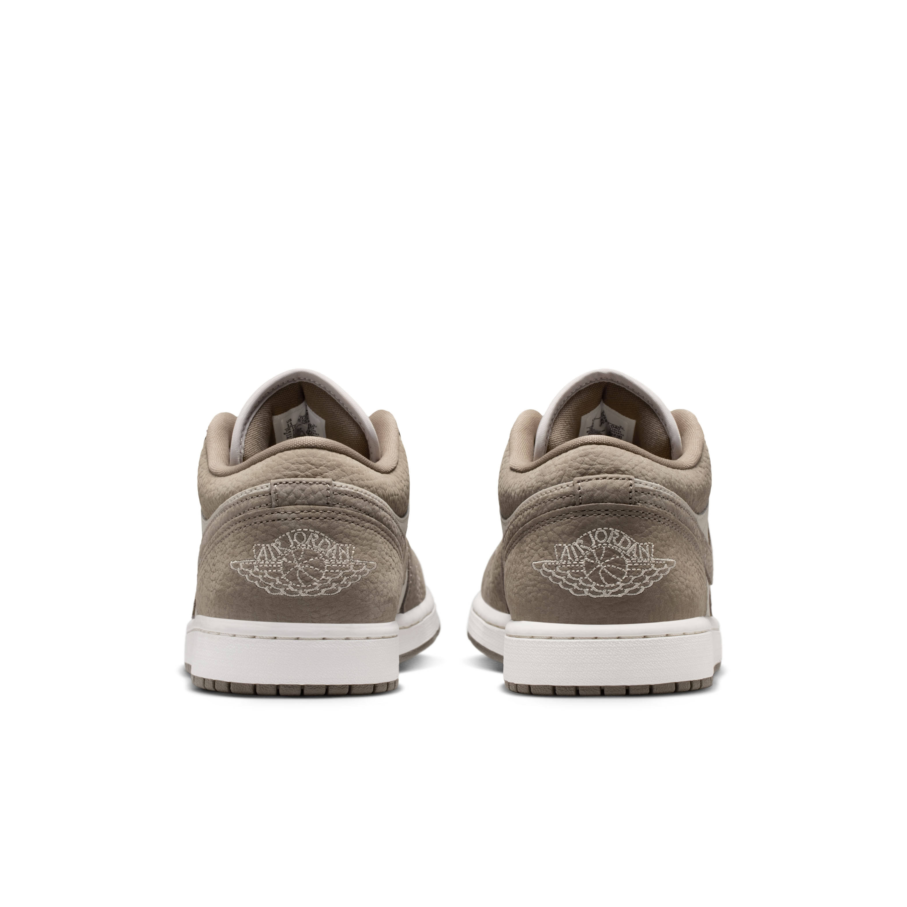 Air Jordan 1 Low Olive Grey Heel