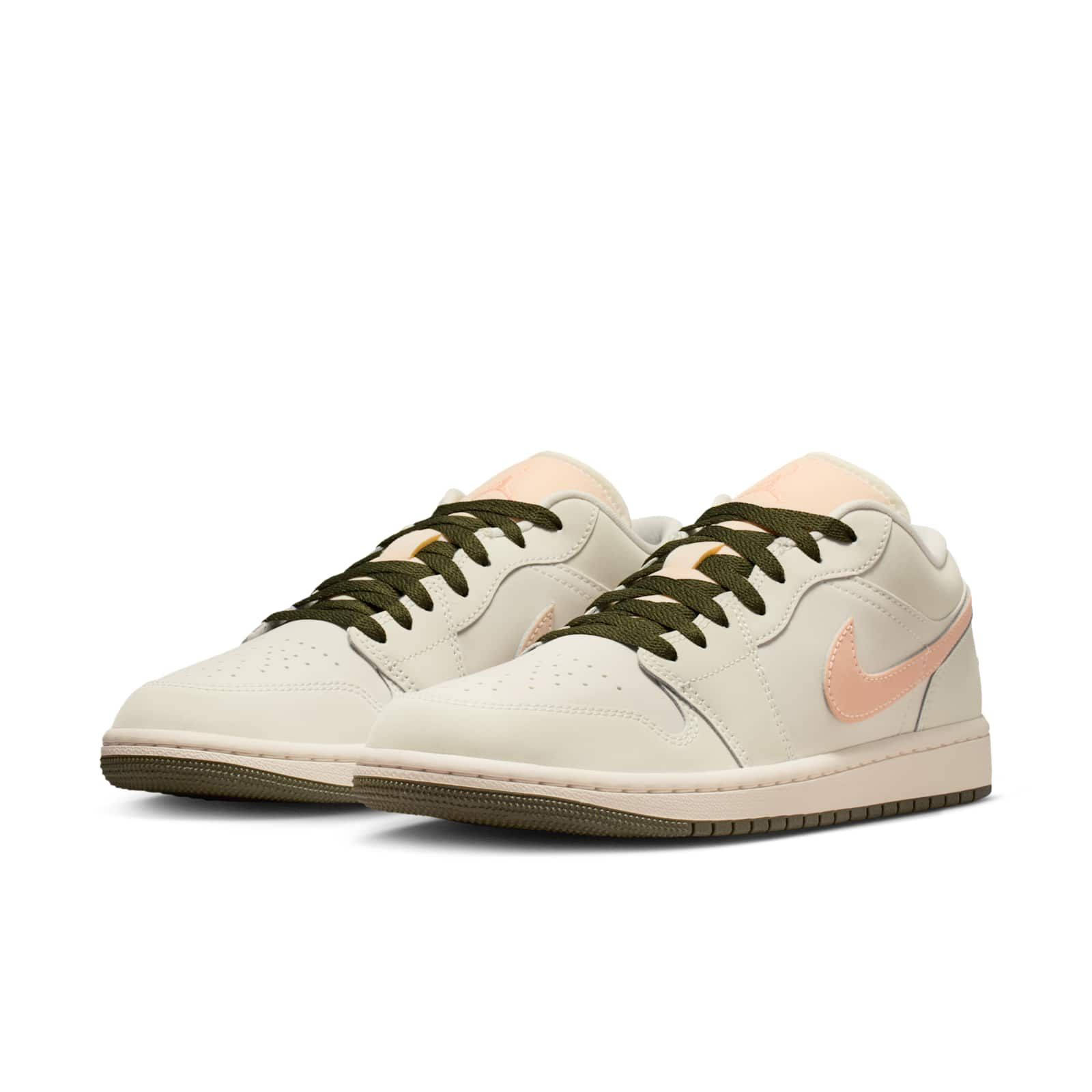 Air Jordan 1 Low Sail Crimson Tint DC0774-111 front