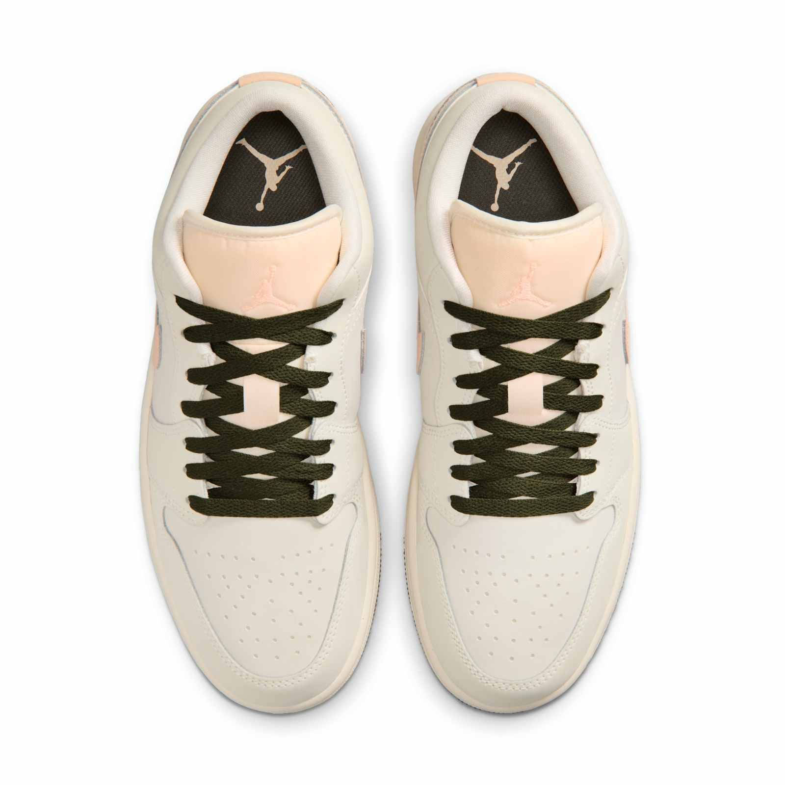 Air Jordan 1 Low Sail Crimson Tint DC0774-111 middle