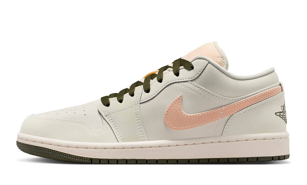Air Jordan 1 Low Sail Crimson Tint DC0774-111