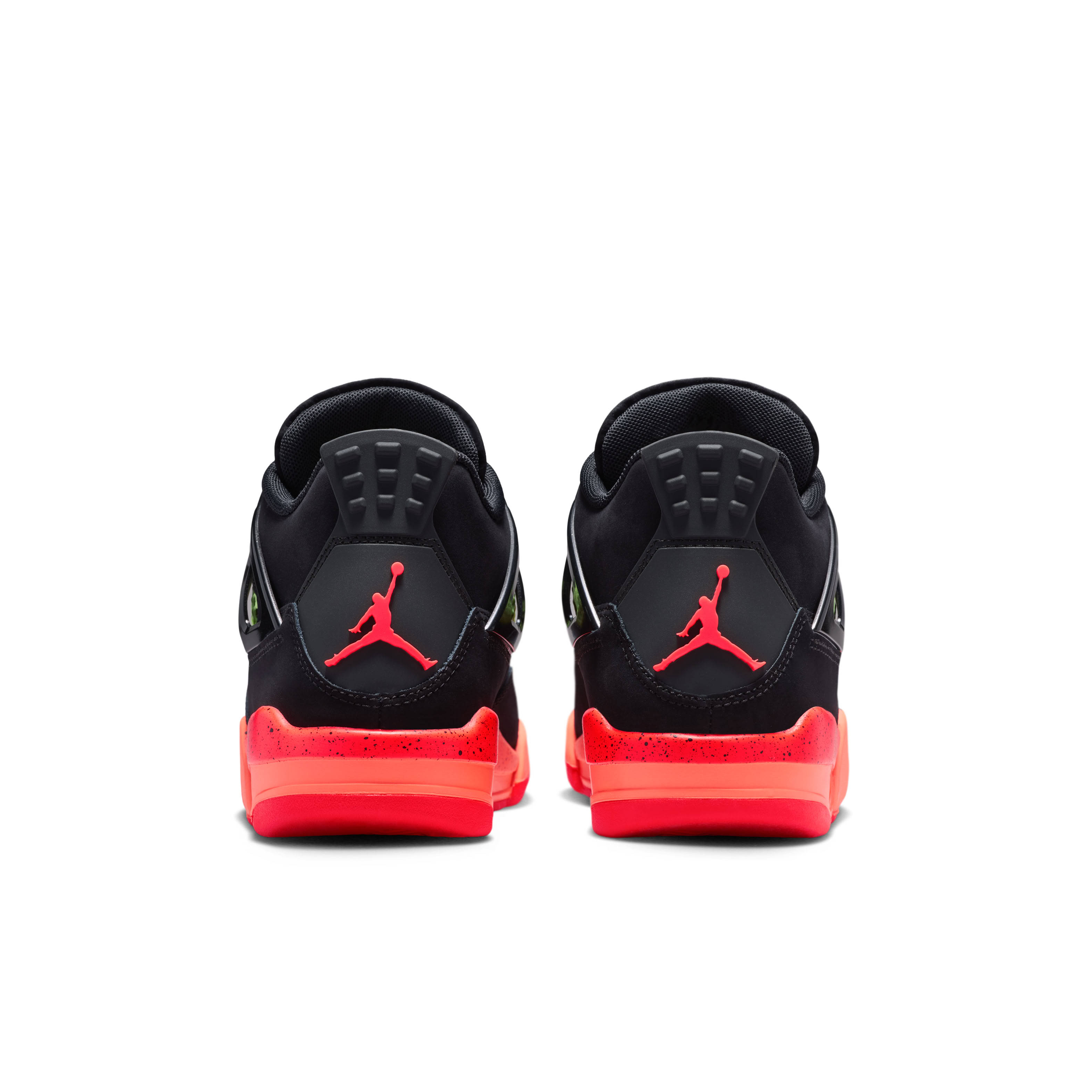 Air Jordan 4 Retro GS Black Infrared 23 Heel