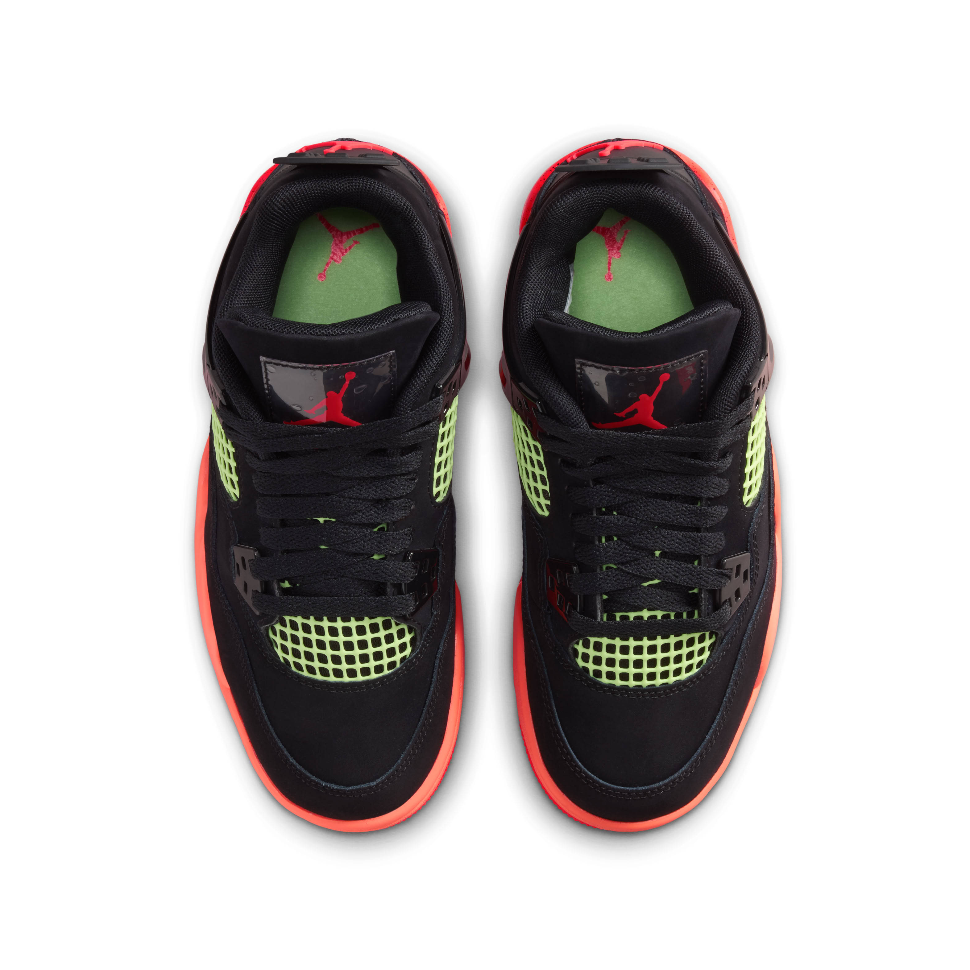 Air Jordan 4 Retro GS Black Infrared 23 Top