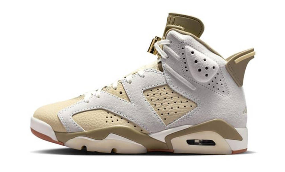 Air Jordan 6 Sail Neutral Olive